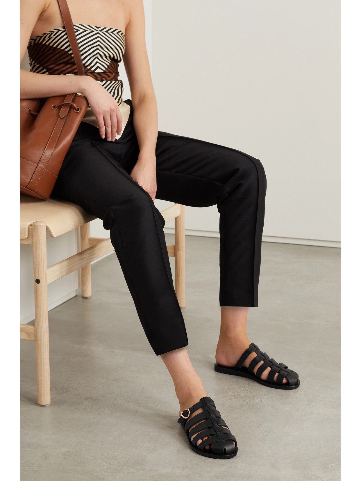 ANCIENT GREEK SANDALS COSMIA LEATHER SANDALS