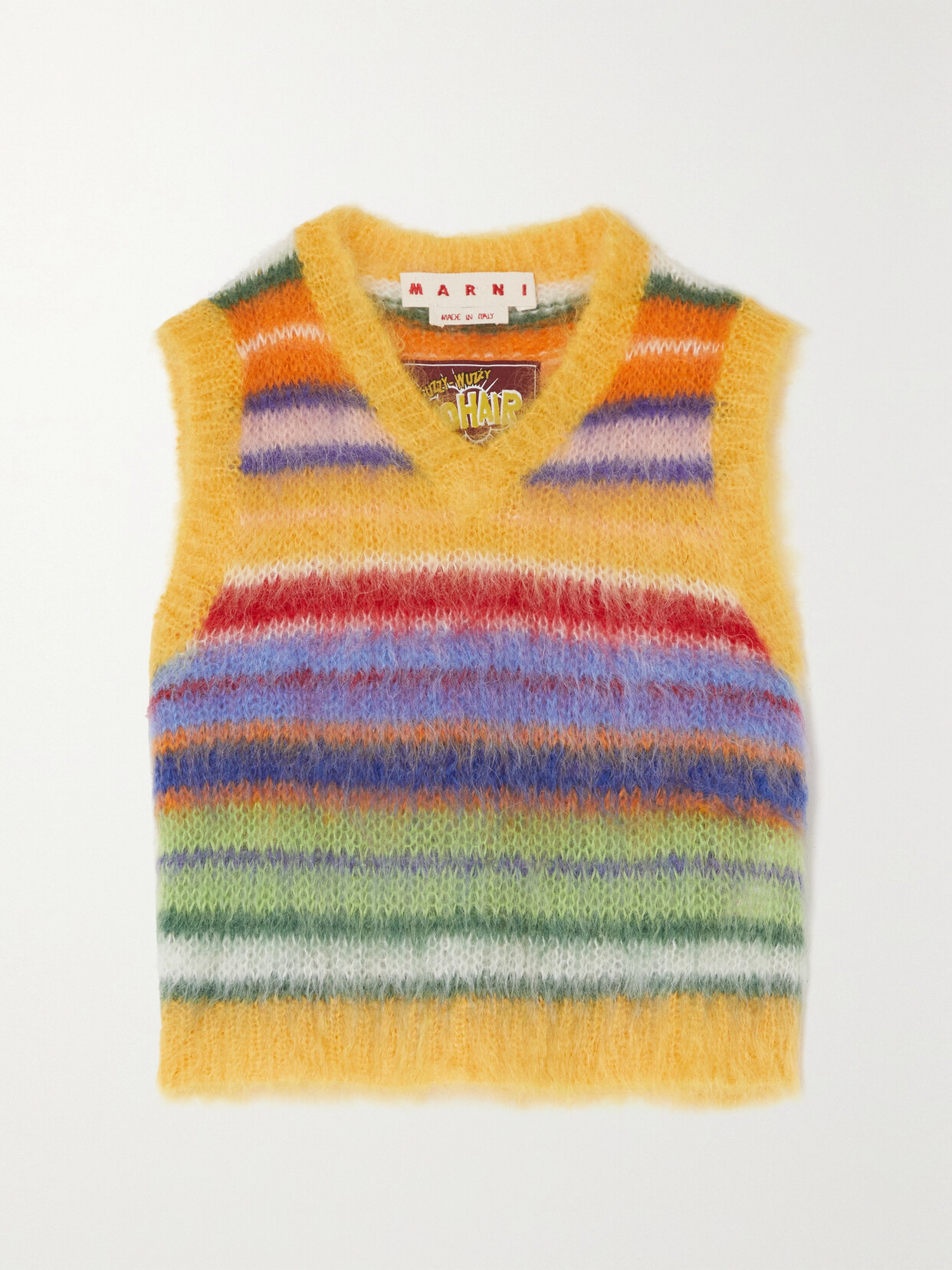 Marni - Striped Mohair-blend Sweater - Multi