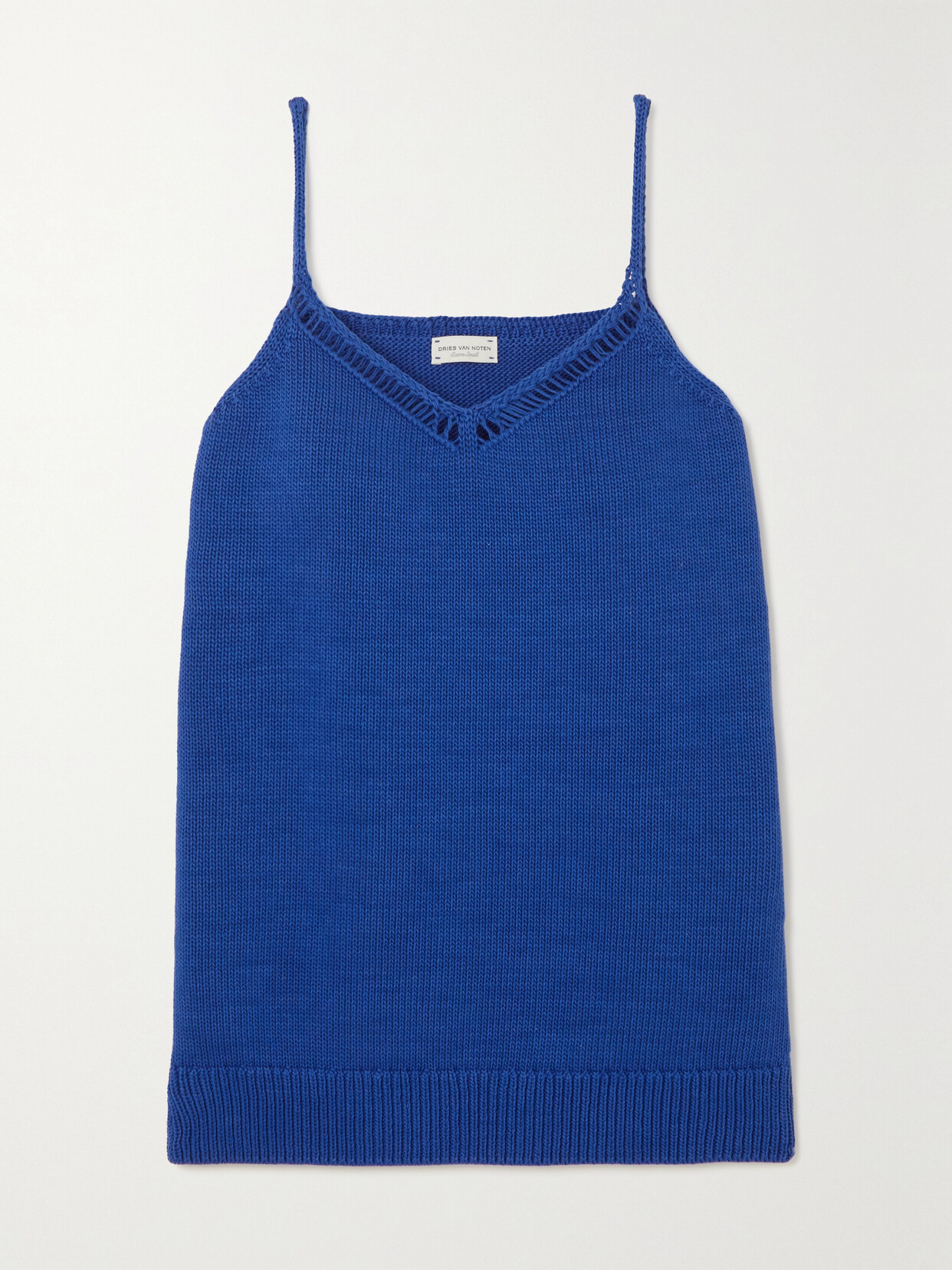 Dries Van Noten - Knitted Camisole - Blue