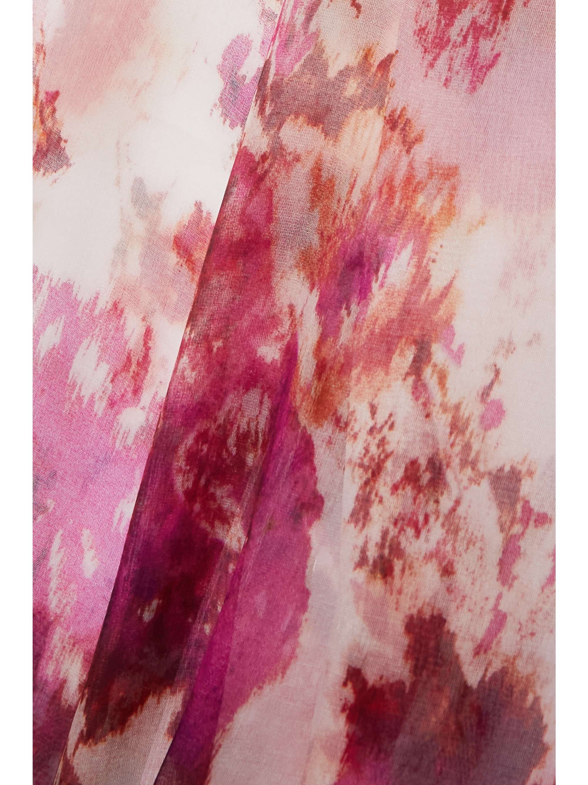 DRIES VAN NOTEN Floral-print silk-chiffon shirt