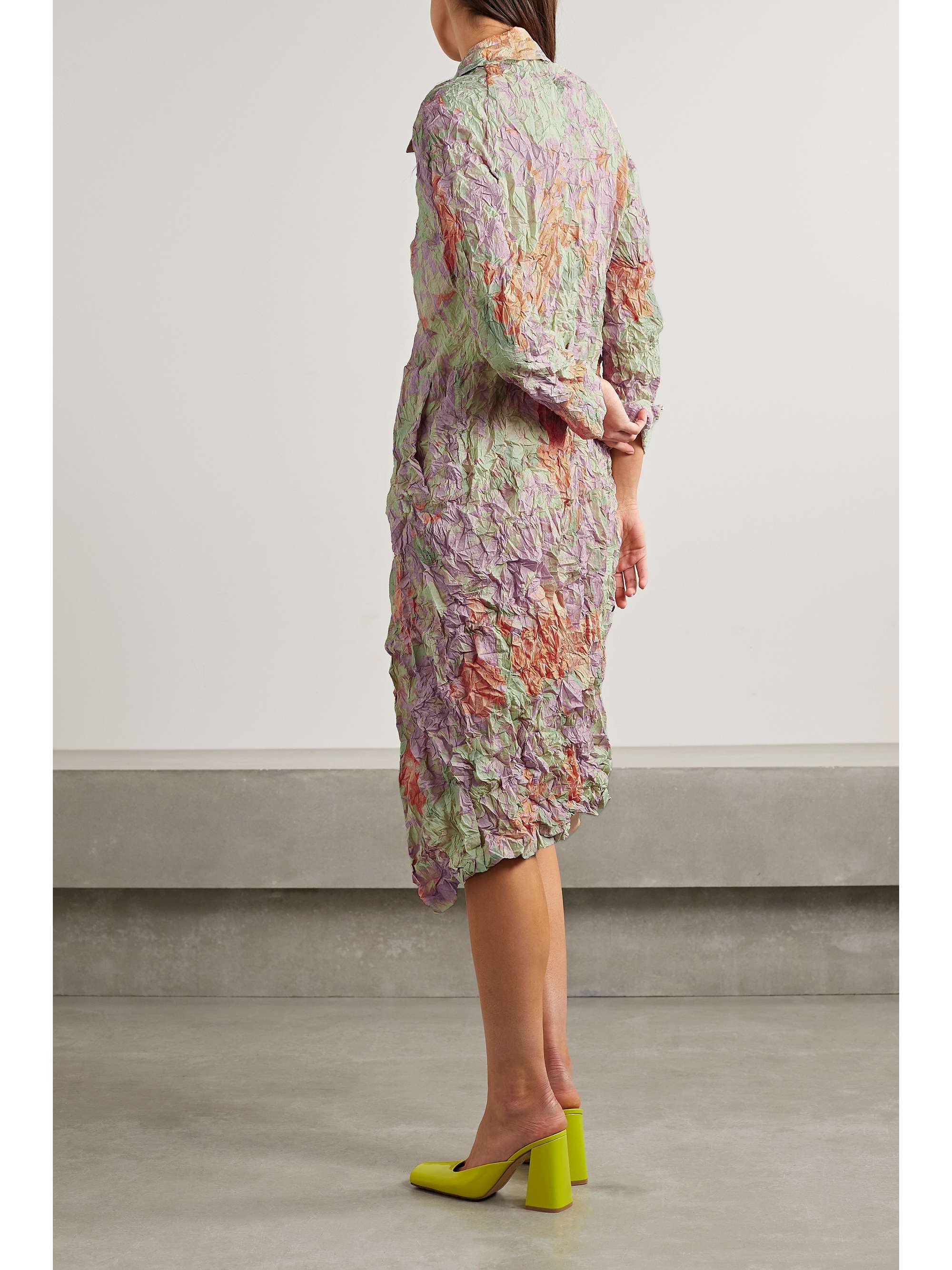 DRIES VAN NOTEN Printed cloqué jacket