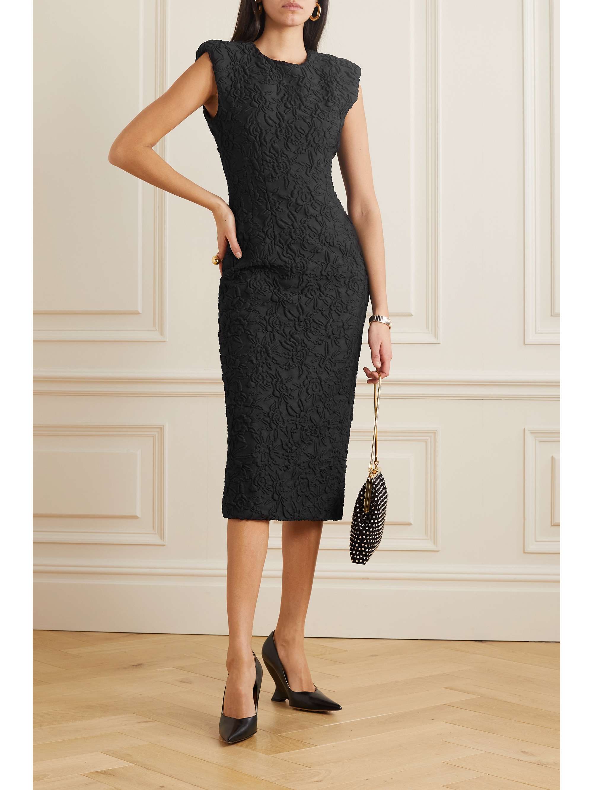 DRIES VAN NOTEN Cloqué dress