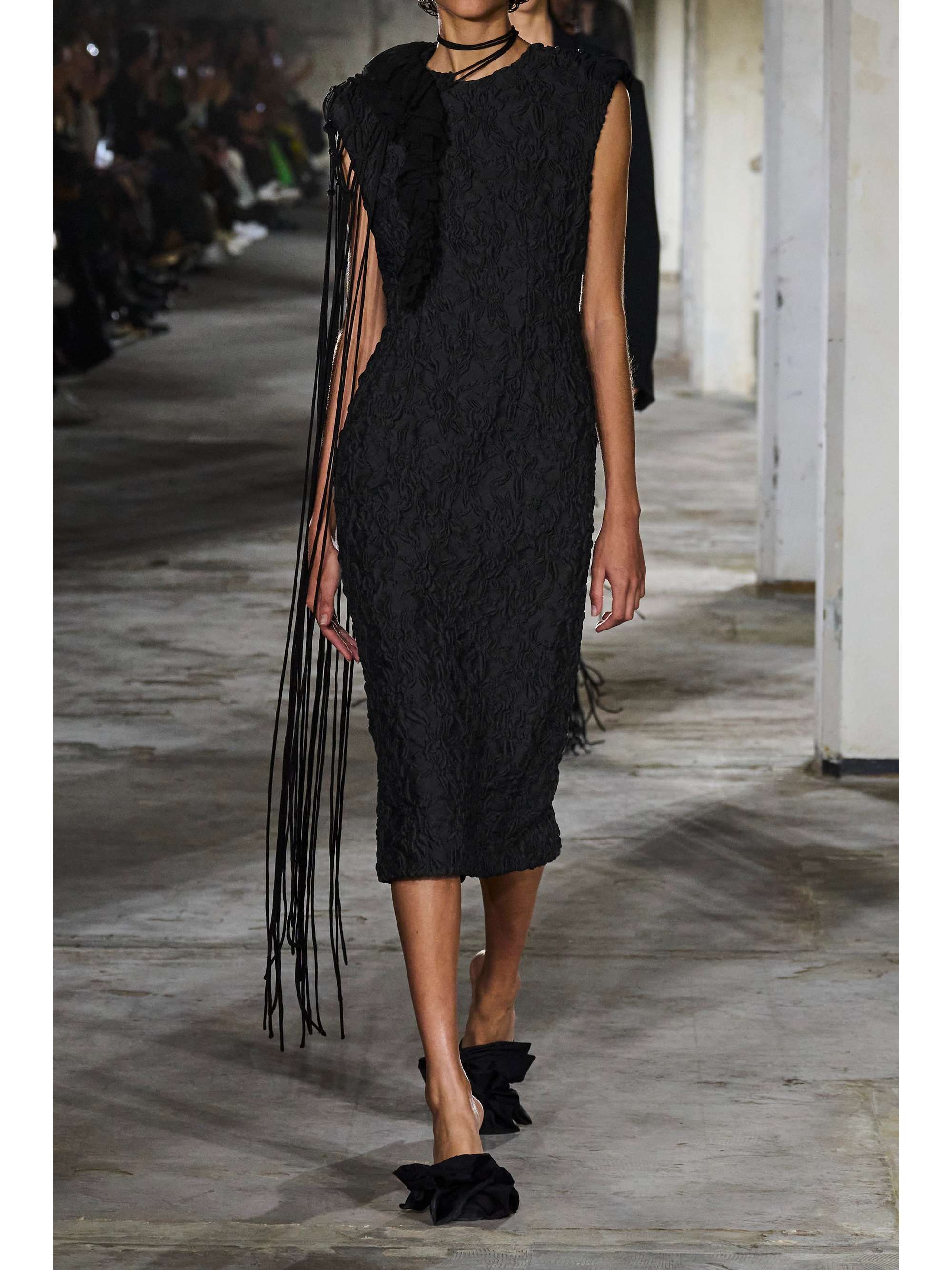 DRIES VAN NOTEN Cloqué dress