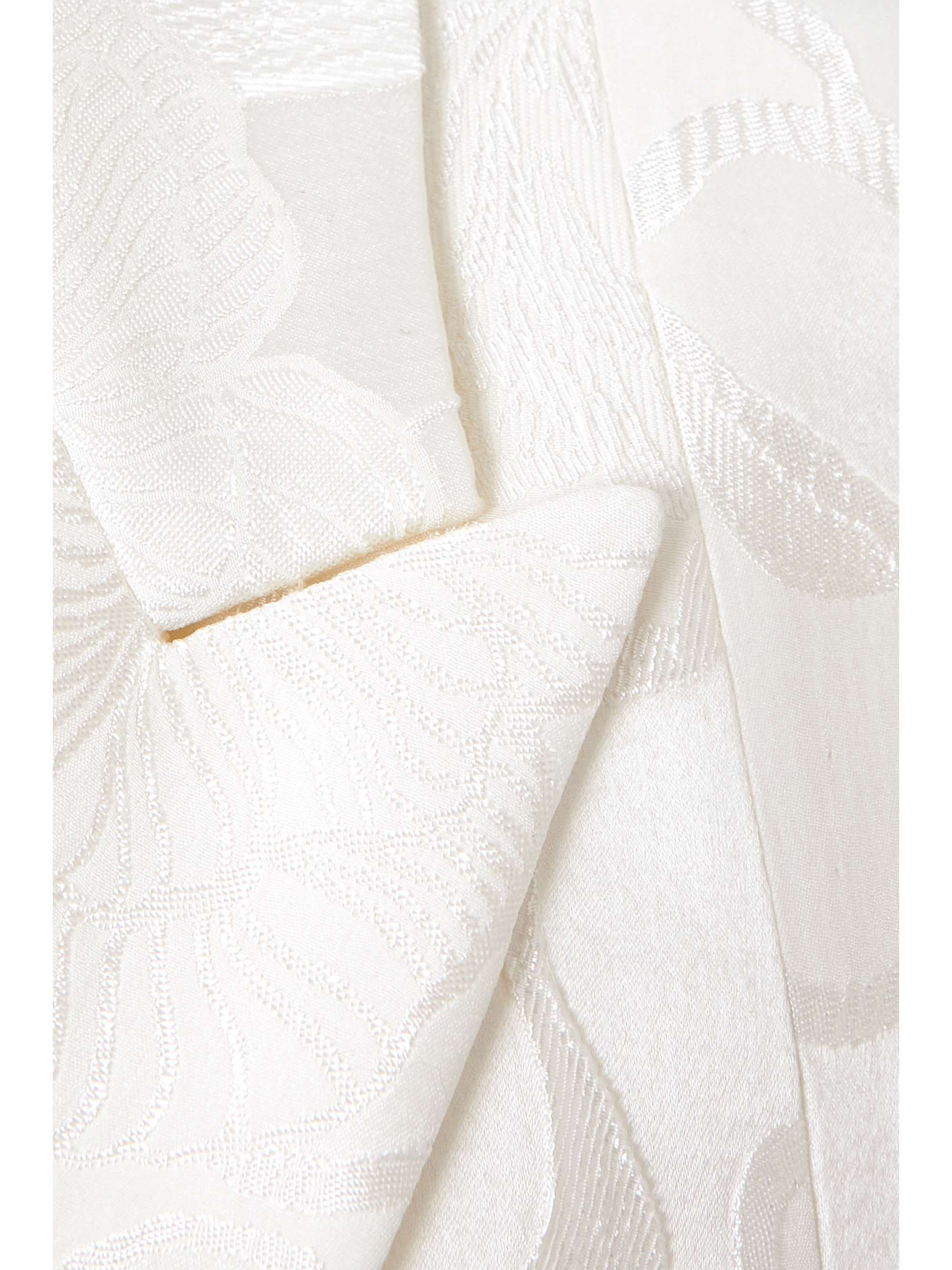 DRIES VAN NOTEN Satin-jacquard blazer