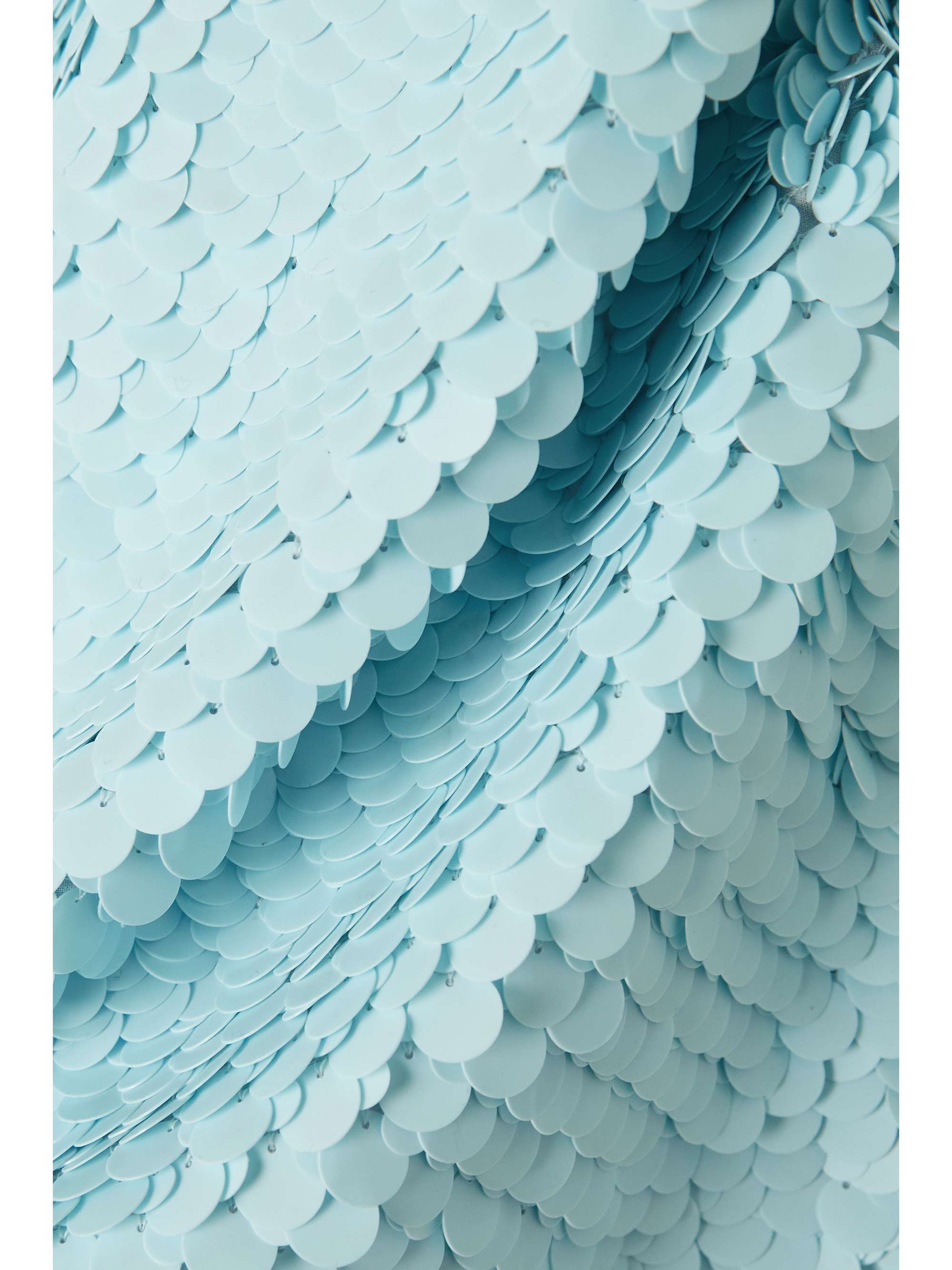 DRIES VAN NOTEN 시퀸 코튼 탑