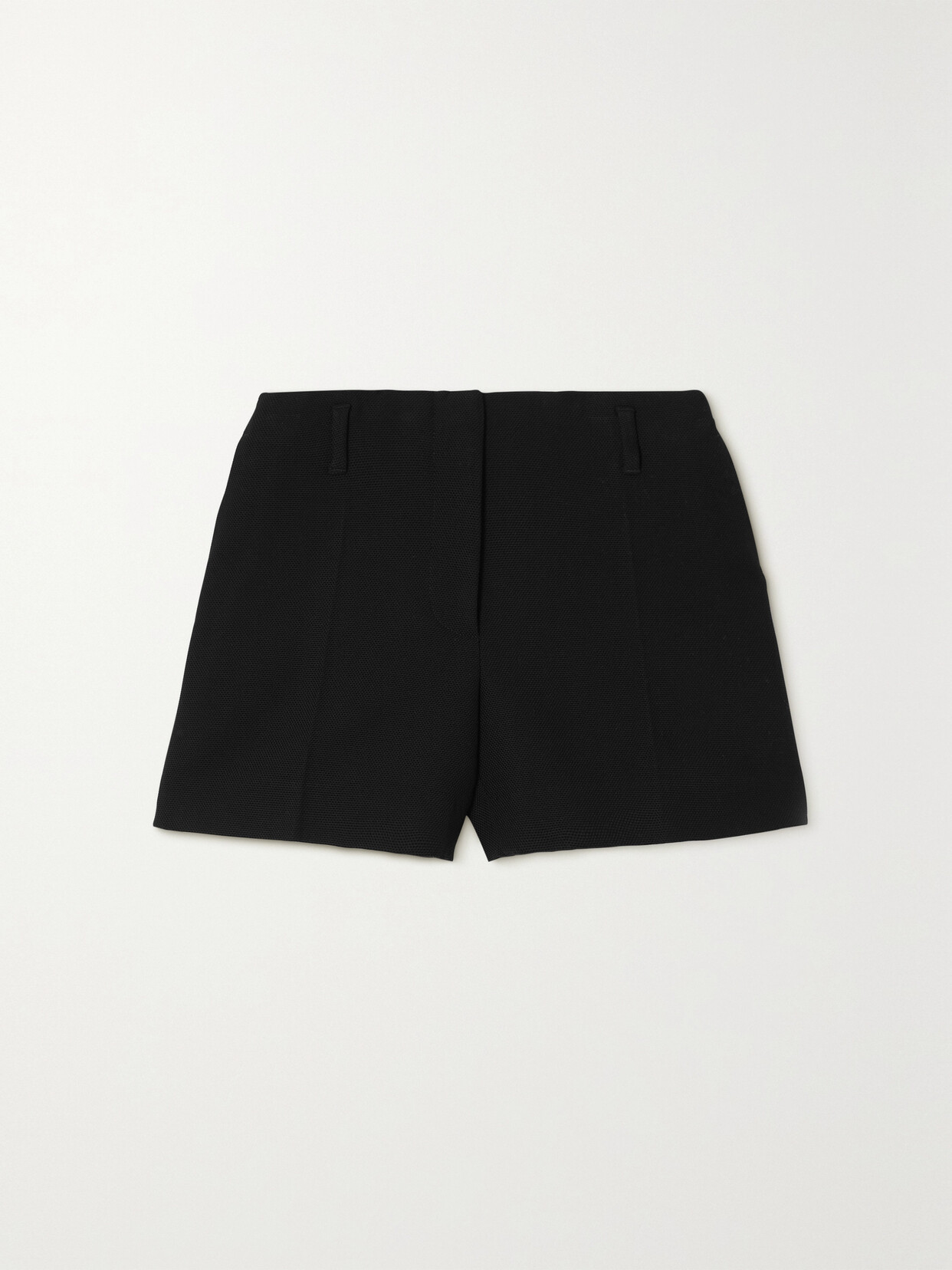 Dries Van Noten - Cotton-piqué Shorts - Black