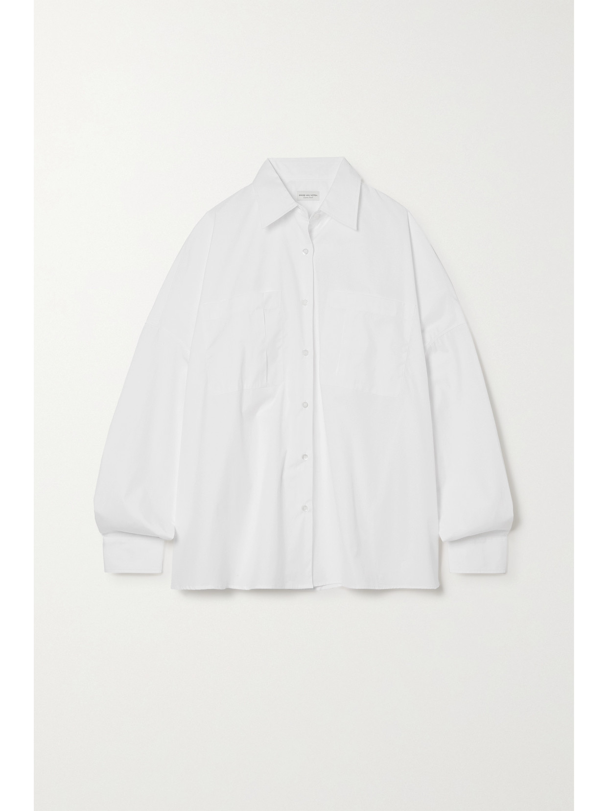 Dries Van Noten - Oversized Cotton-poplin Shirt - White