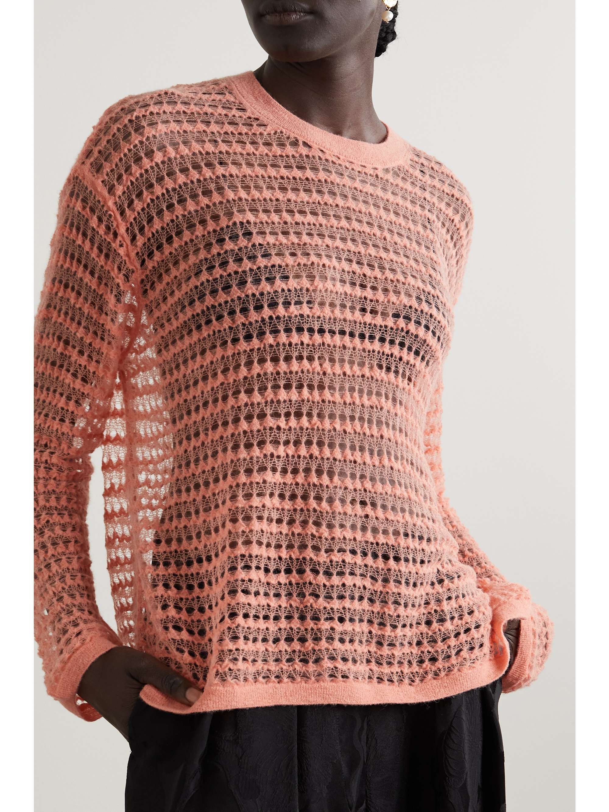 DRIES VAN NOTEN Open-knit sweater