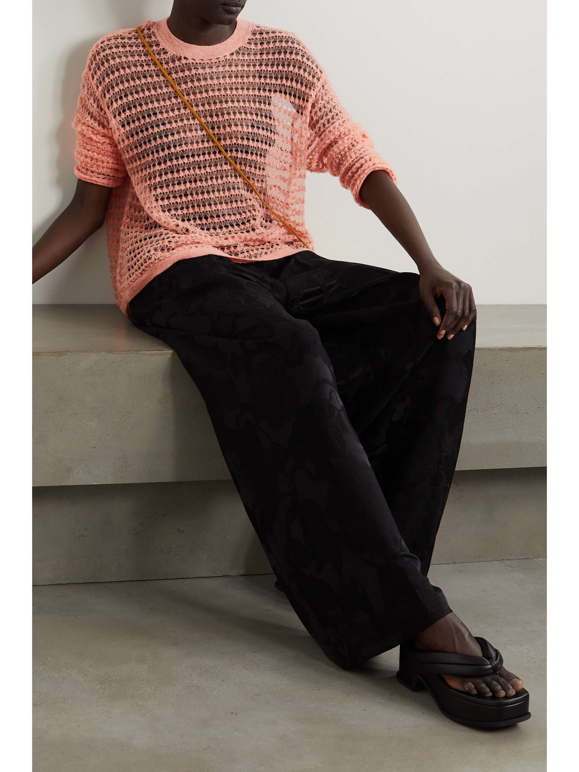 DRIES VAN NOTEN Open-knit sweater
