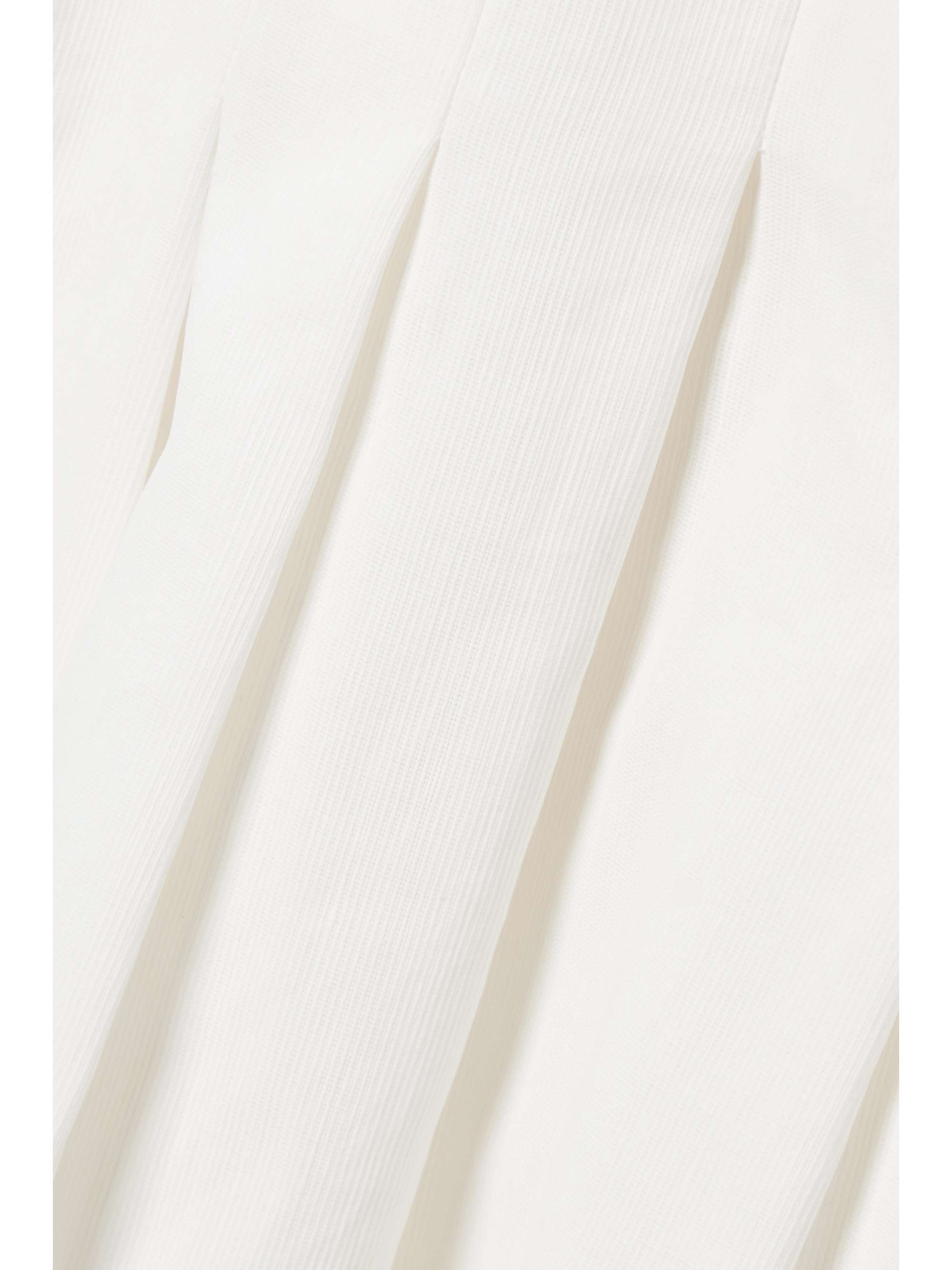 VINCE Pleated woven mini dress