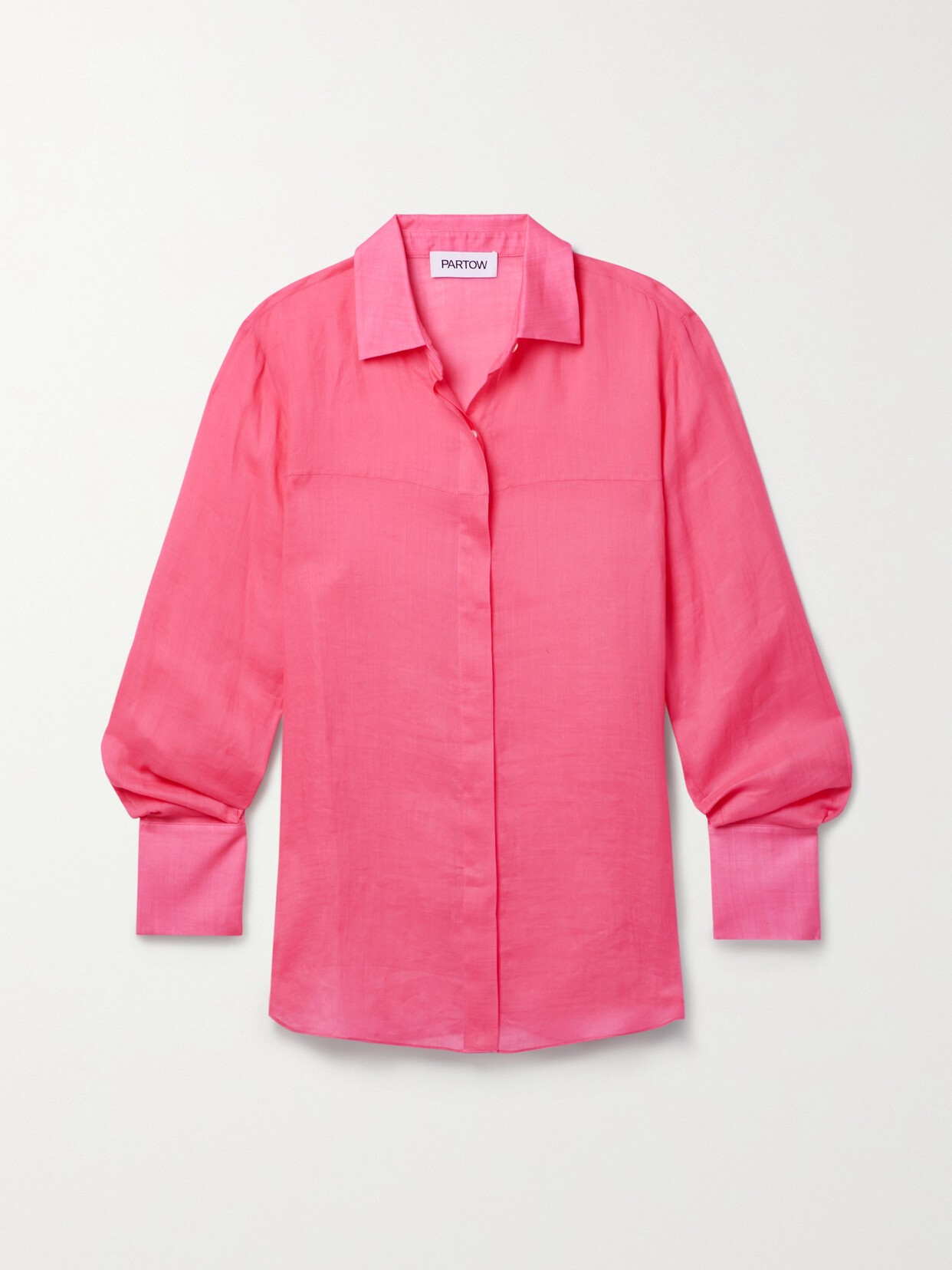 PARTOW - Juliette Ramie Shirt - Pink