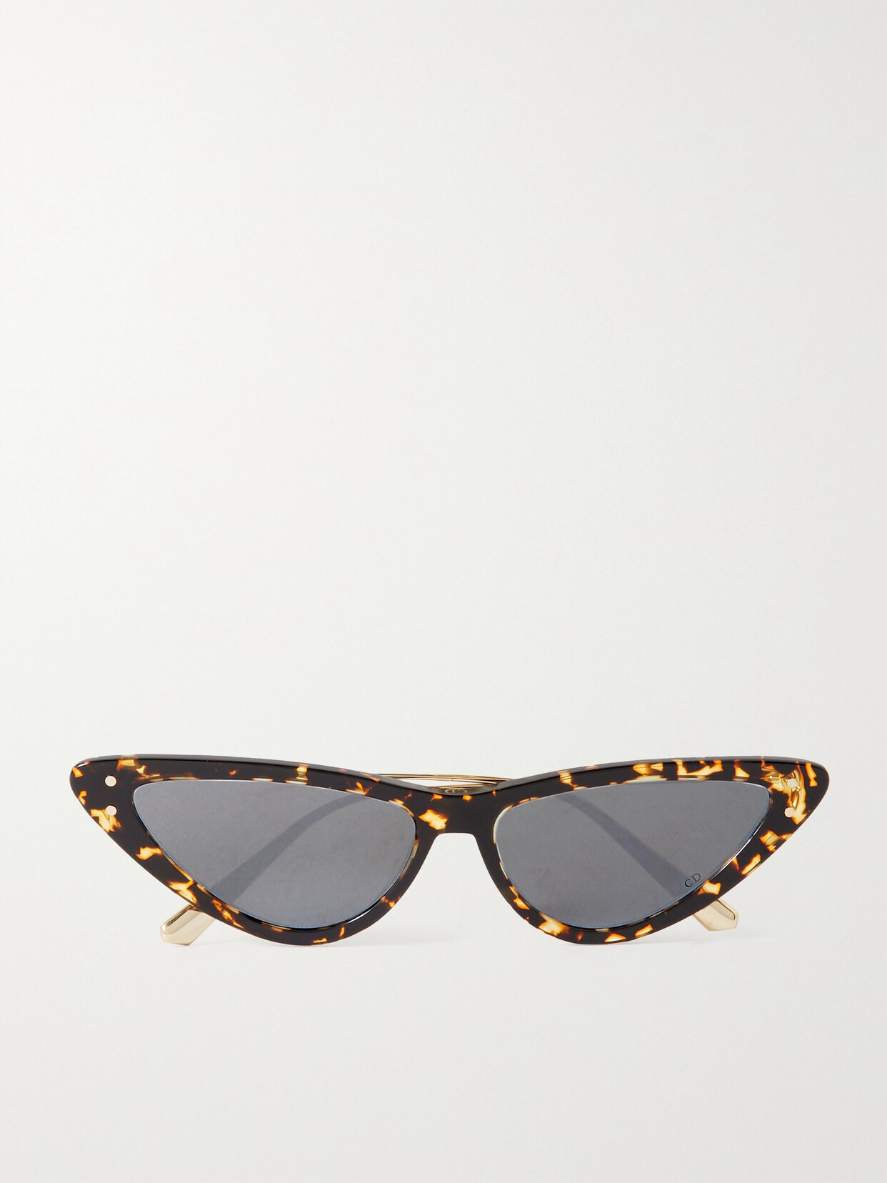 Dior Miss B4u Triangle Cat-eye Acetate Sunglasses In Tortoiseshell