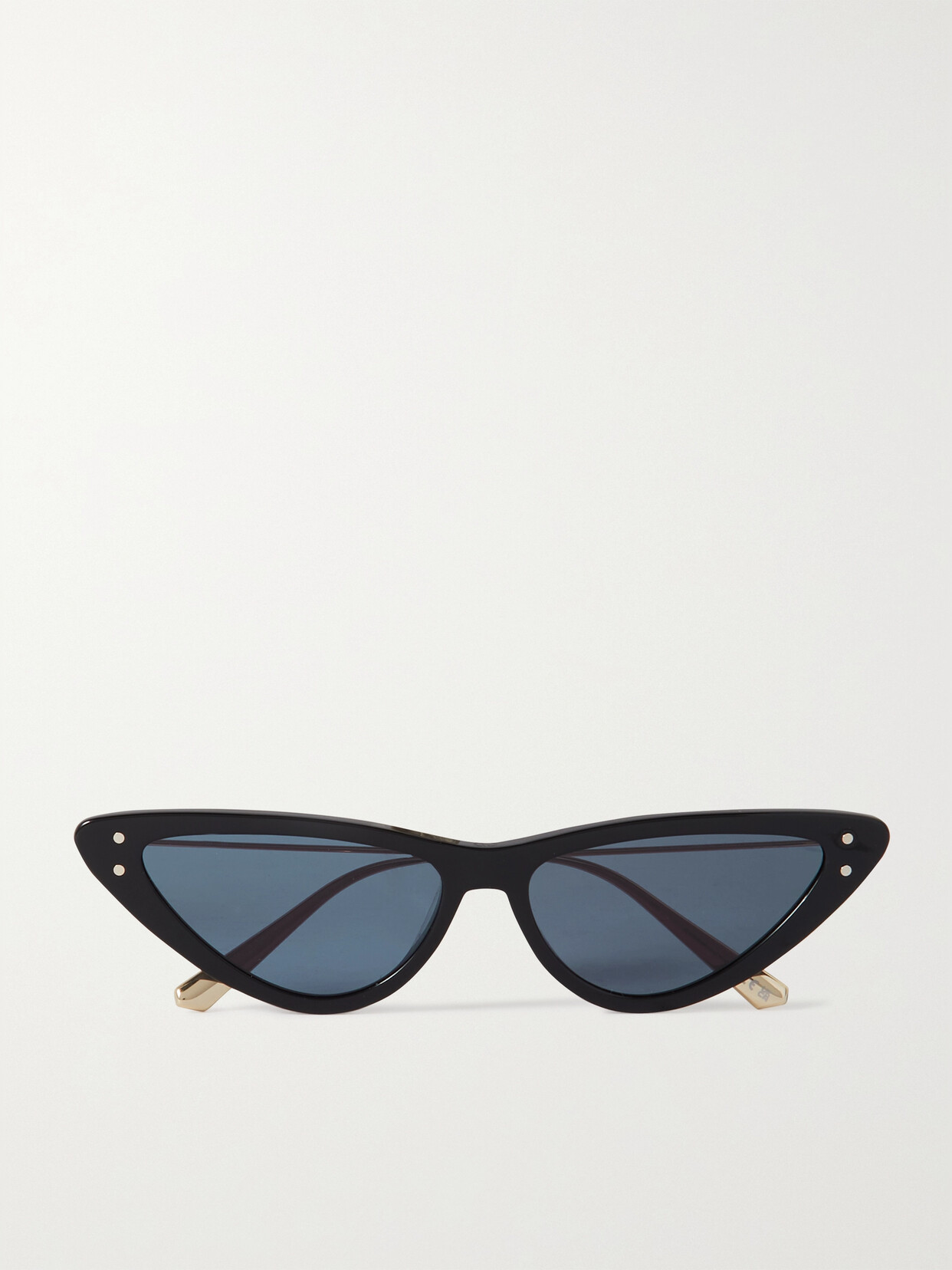 DIOR Eyewear - Missdior Cat-eye Acetate And Gold-tone Sunglasses - Black