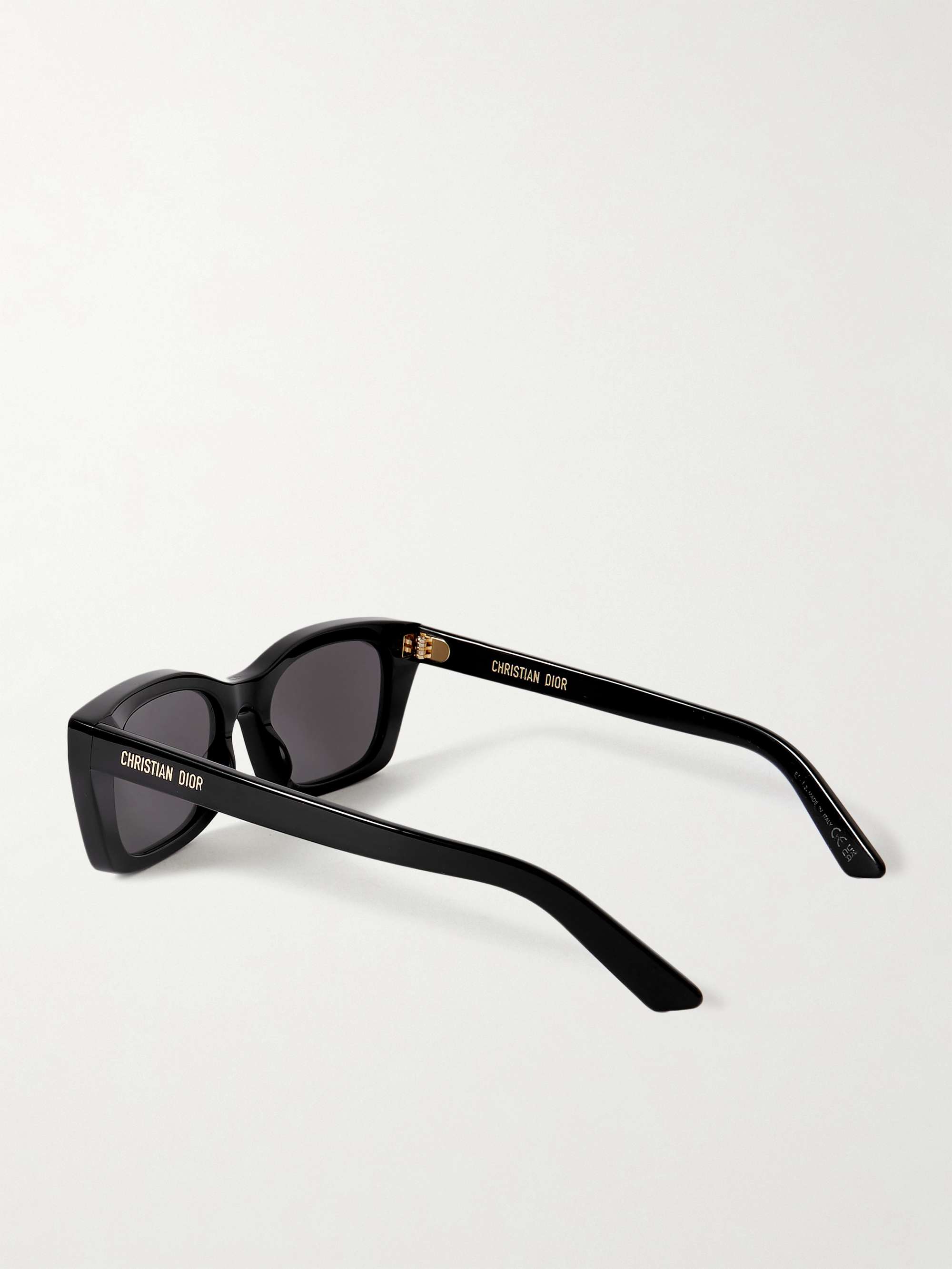 DIOR EYEWEAR DiorMidnight S3I square-frame tortoiseshell acetate sunglasses