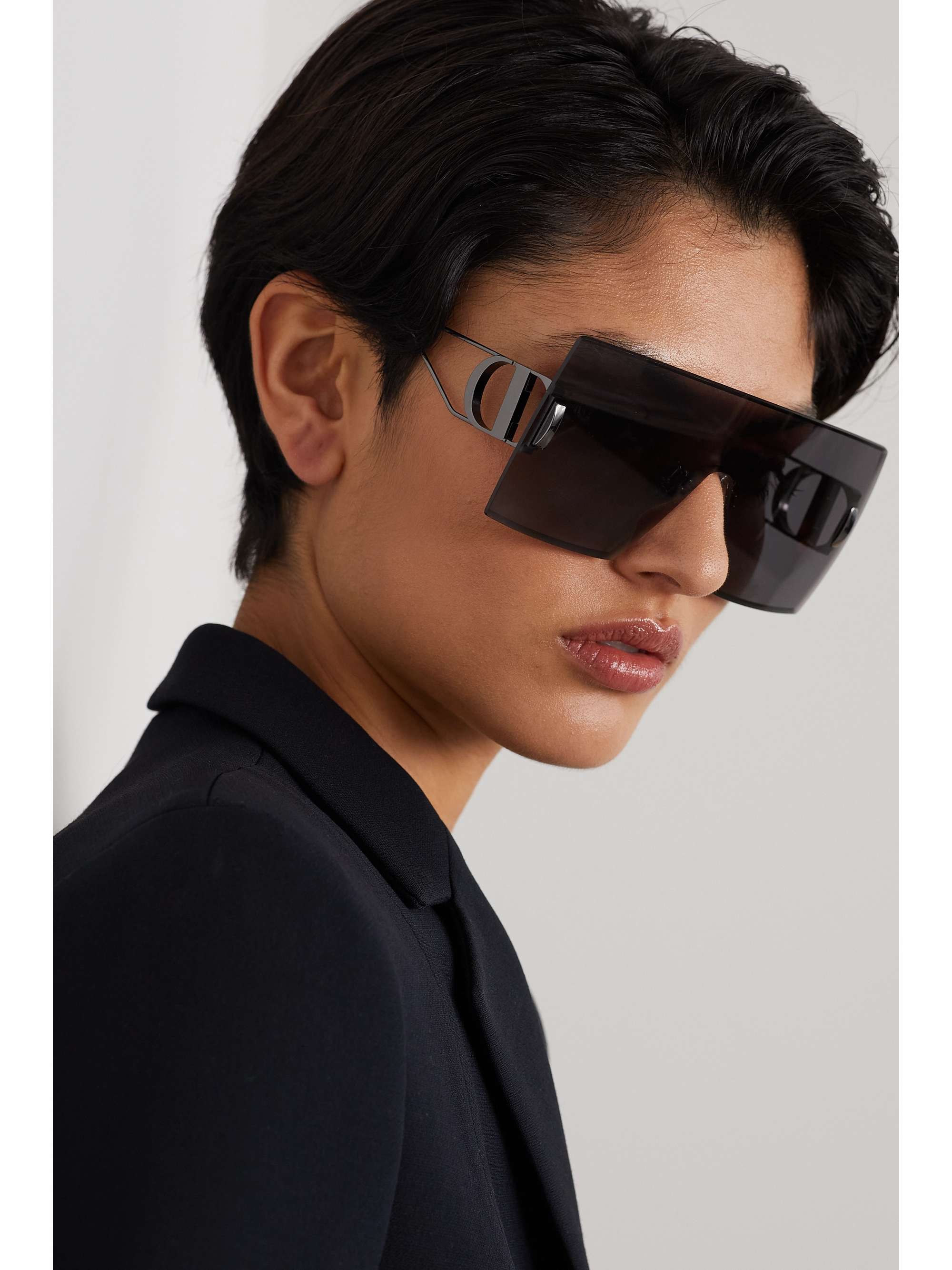 DIOR EYEWEAR 30Montaigne M1U D-Frame silver-tone sunglasses