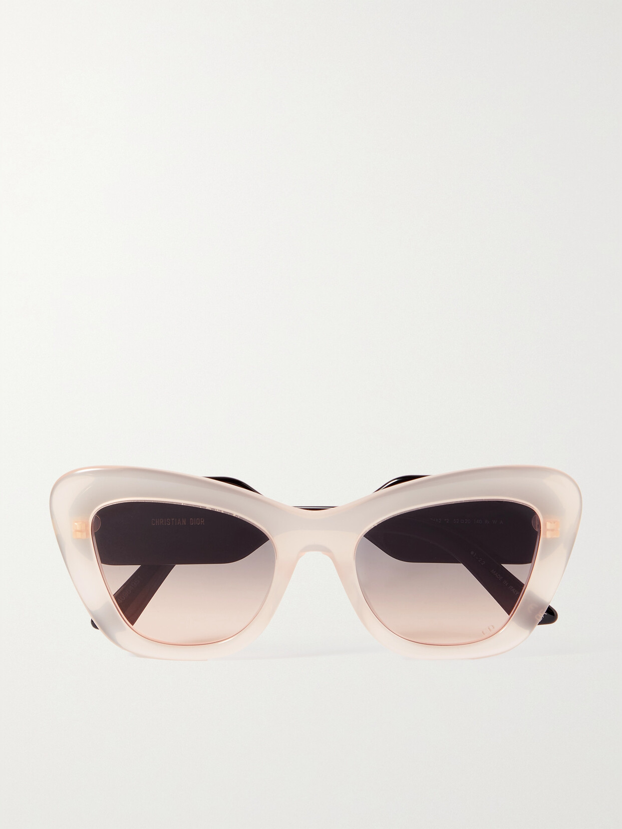 DIOR Eyewear - Diorbobby B1u Cat-eye Acetate And Gold-tone Sunglasses - Ivory