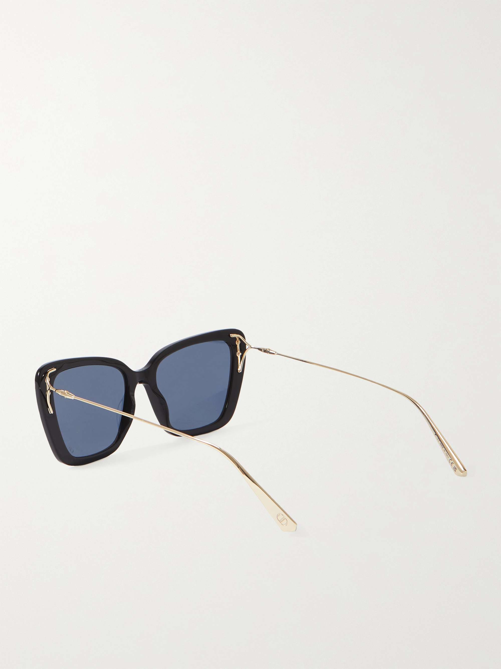 DIOR EYEWEAR MissDior B5I cat-eye acetate and gold-tone sunglasses