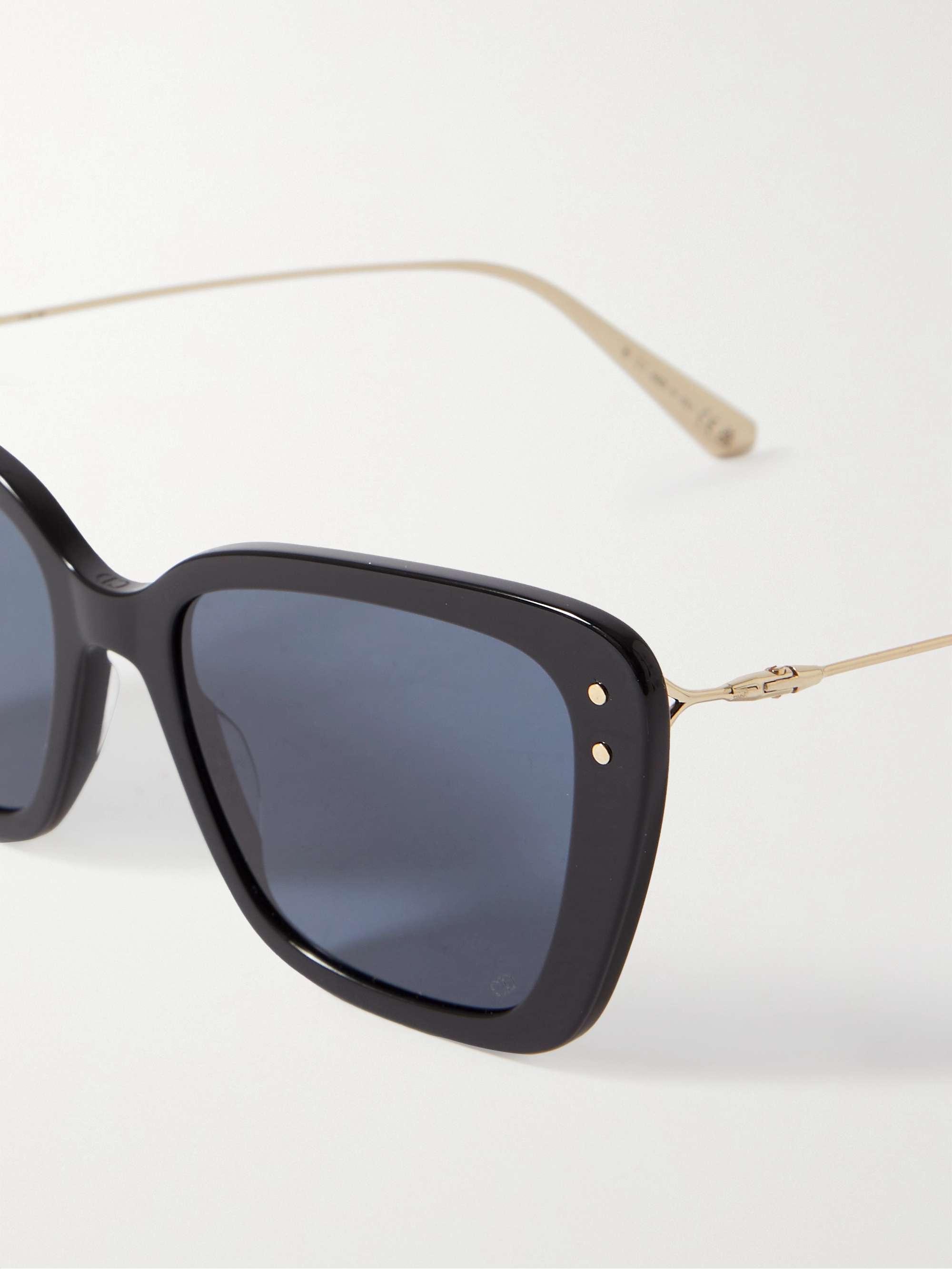 DIOR EYEWEAR MissDior B5I cat-eye acetate and gold-tone sunglasses