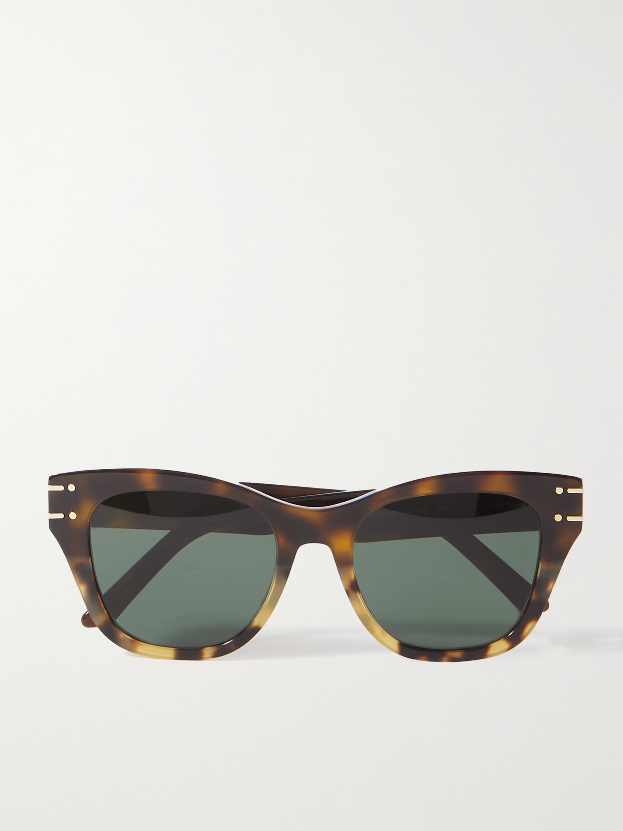 DIOR Eyewear - Dior Signature Square-frame Tortoiseshell Acetate Sunglasses - one size