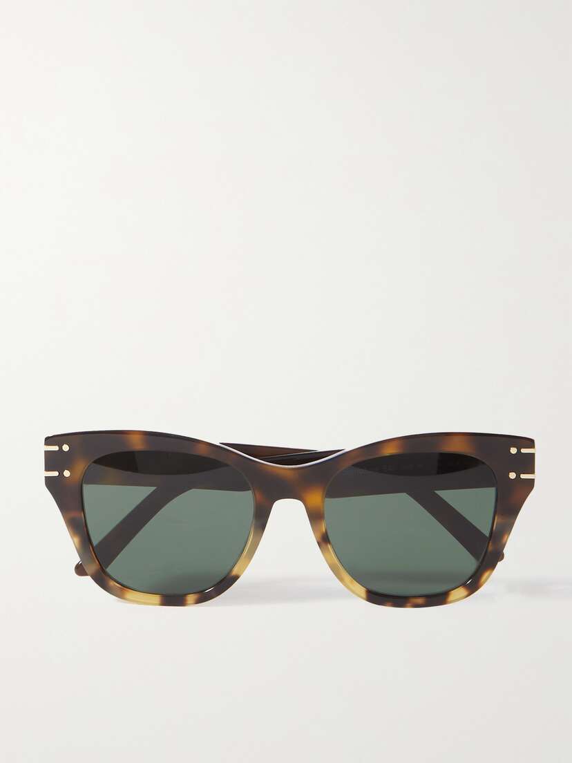 DIOR Eyewear Diorsignature B4i Square-frame Tortoiseshell Acetate Sunglasses