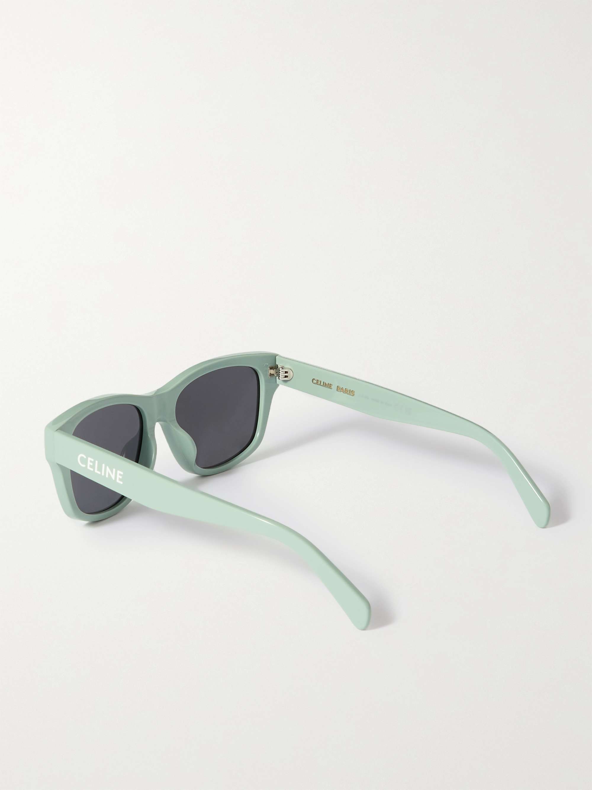 CELINE EYEWEAR Monochroms square-frame acetate sunglasses