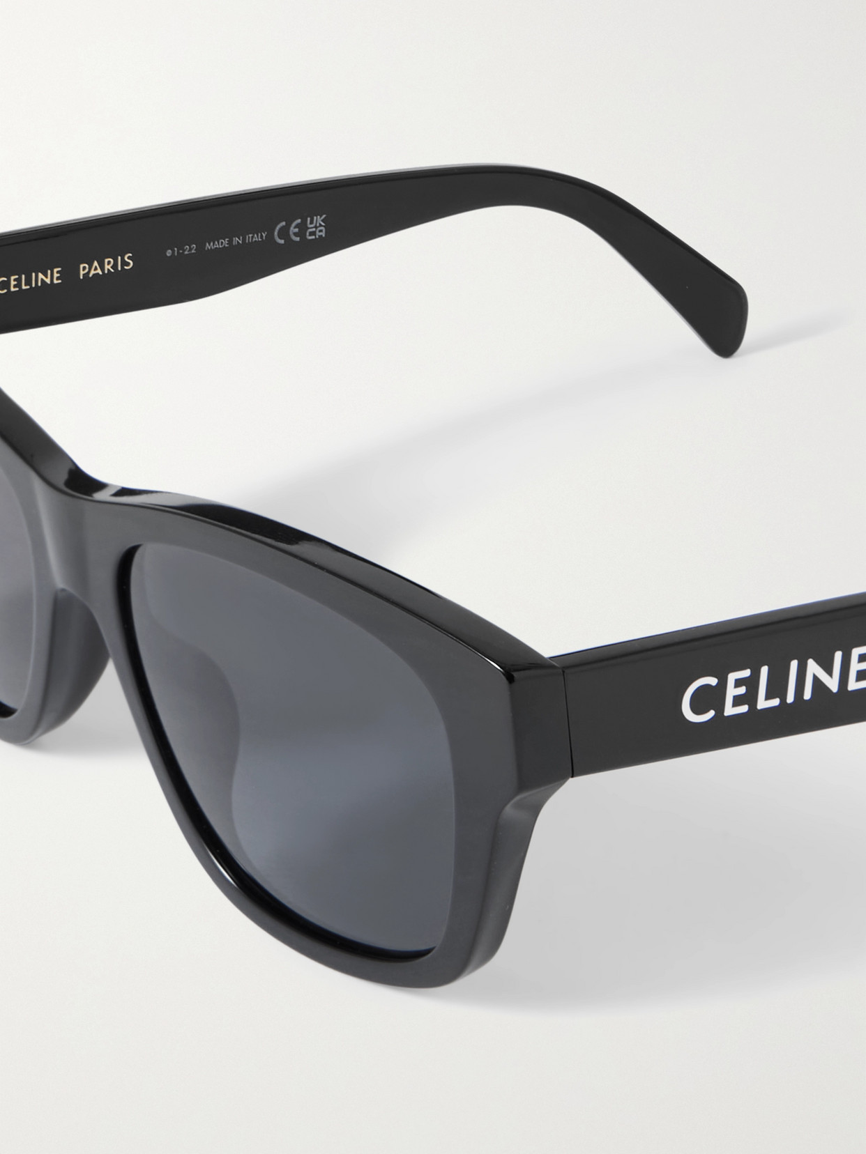 Shop Celine Square-frame Acetate Sunglasses In Black