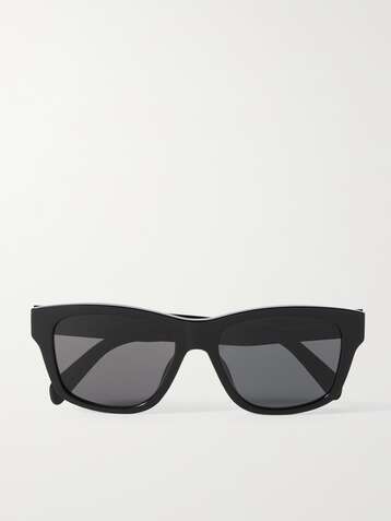 CELINE, Oversize Bold-Frame Logo-Embellished Sunglasses