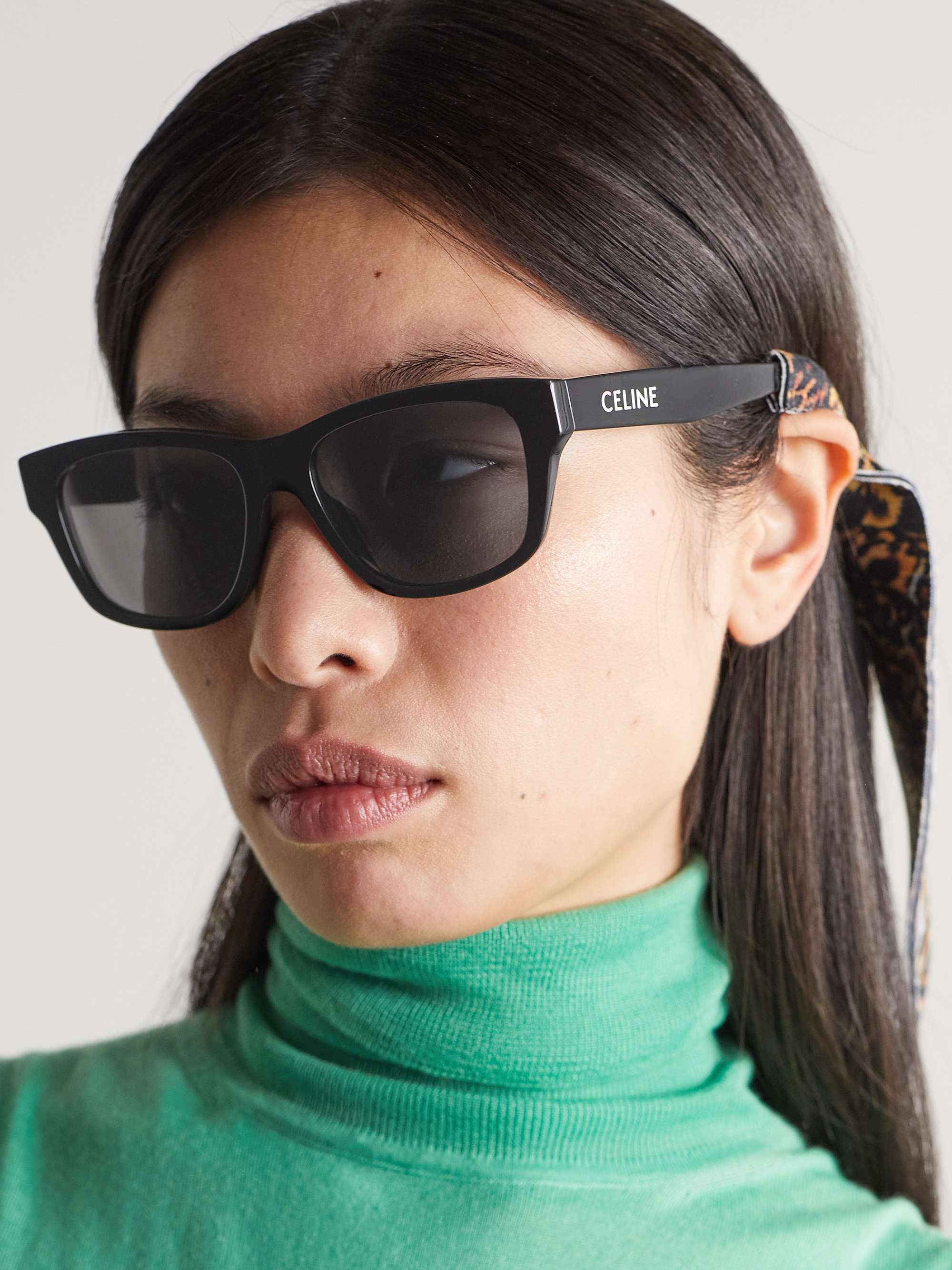 CELINE EYEWEAR Square-frame acetate sunglasses | NET-A-PORTER