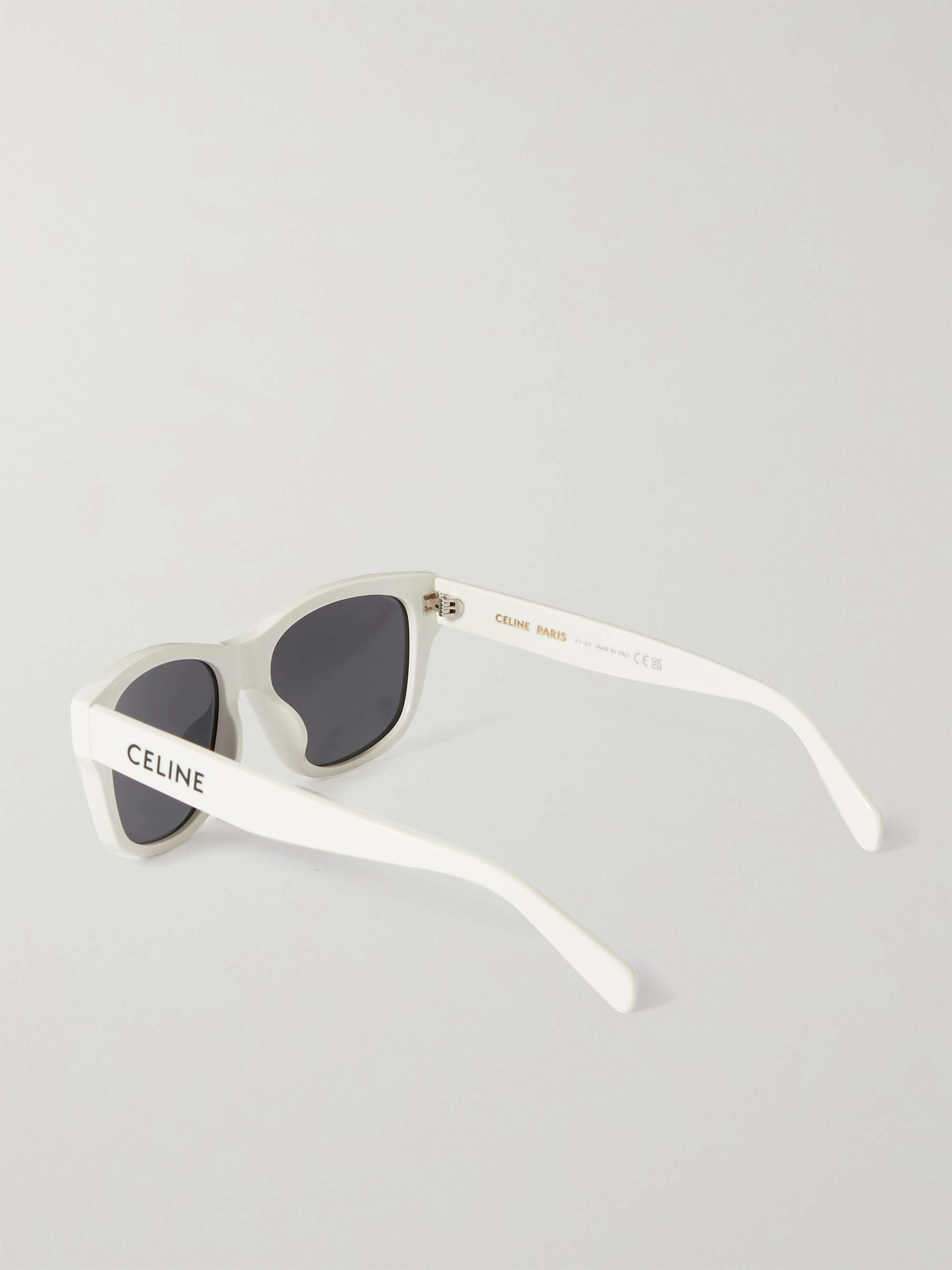CELINE EYEWEAR Monochroms square-frame acetate sunglasses