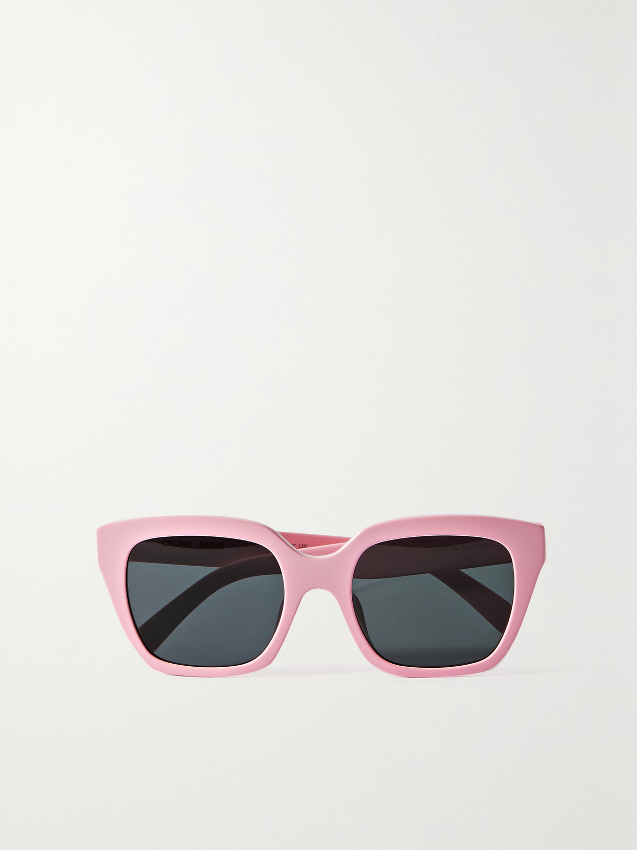 CELINE Eyewear - Oversized Square-frame Acetate Sunglasses - Pink