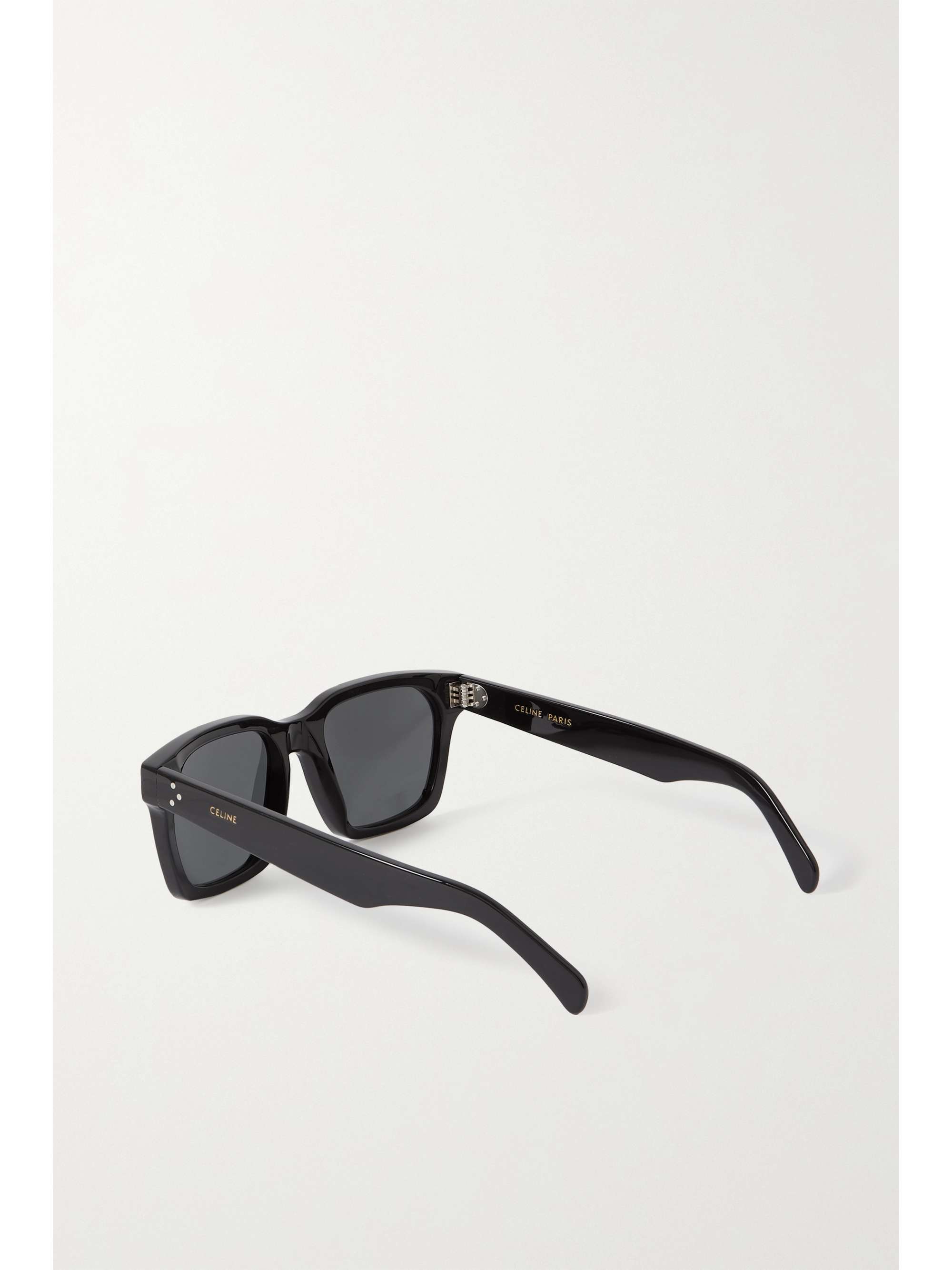 CELINE EYEWEAR Oversized square-frame acetate sunglasses