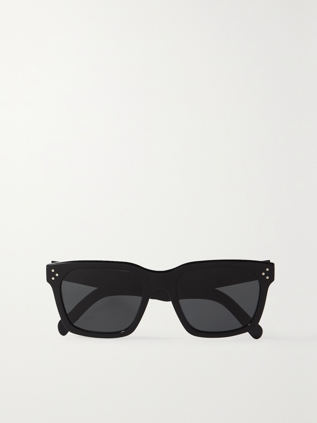 Celine Oversized Square-frame Acetate Sunglasses In Black