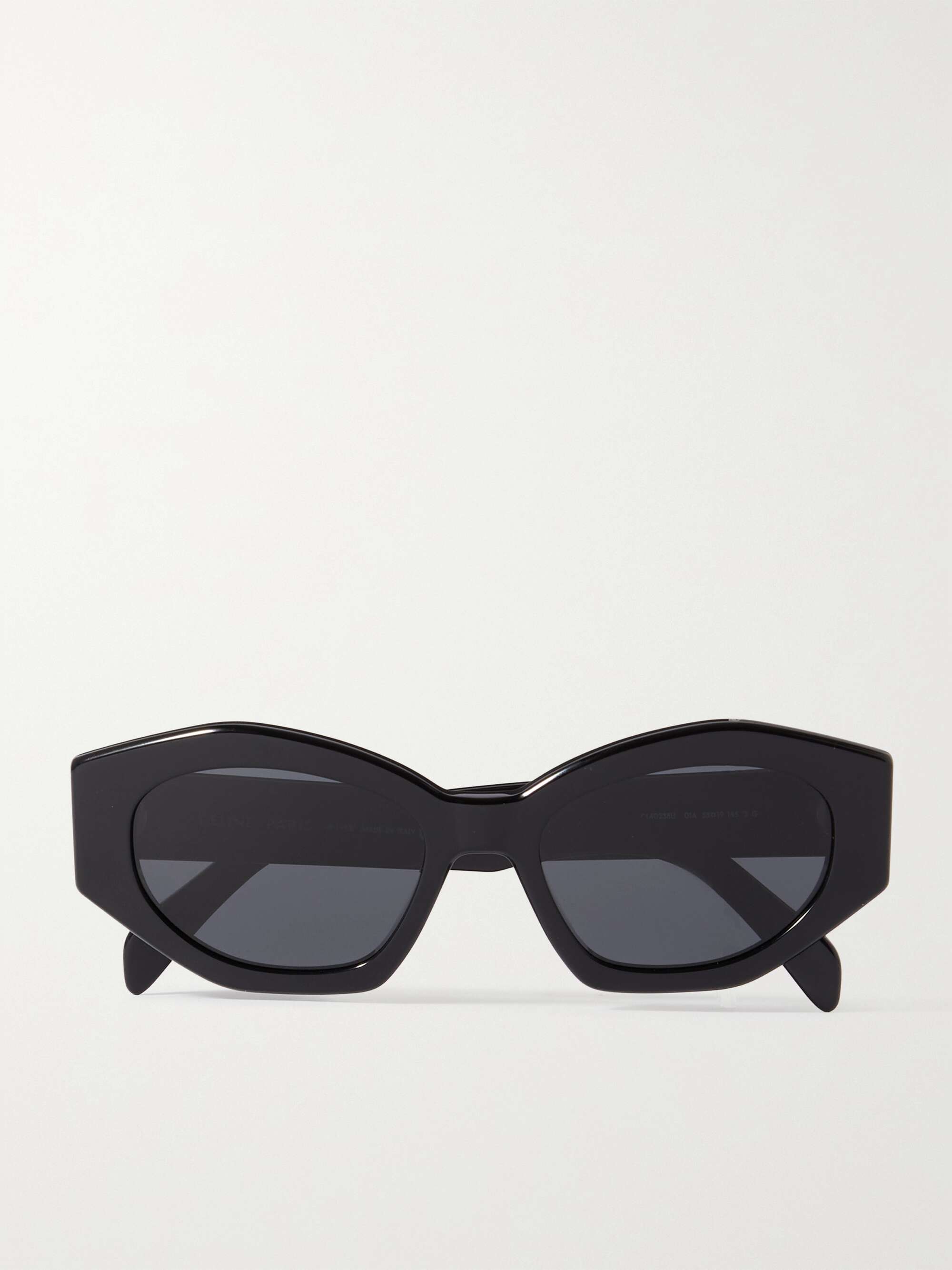 CELINE EYEWEAR Triomphe cat-eye acetate sunglasses