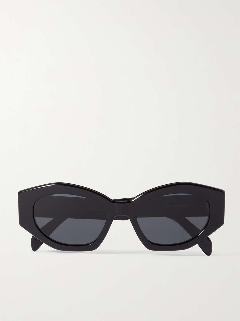 CELINE Eyewear Triomphe Cat-eye Acetate Sunglasses