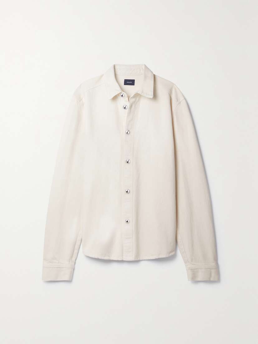 Khaite Argo Oversized Denim Shirt