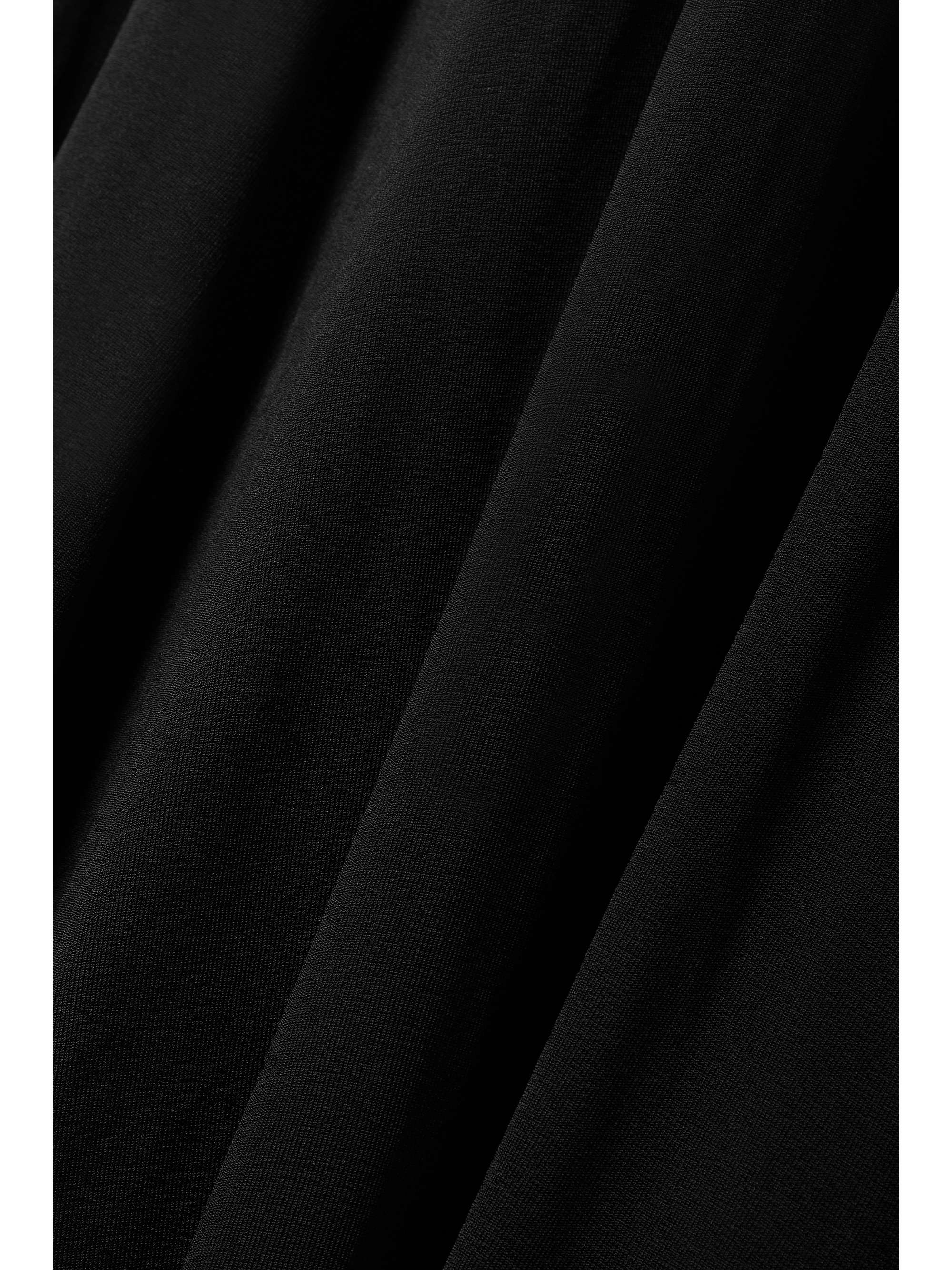 KHAITE Bruna off-the-shoulder gathered stretch-jersey maxi dress