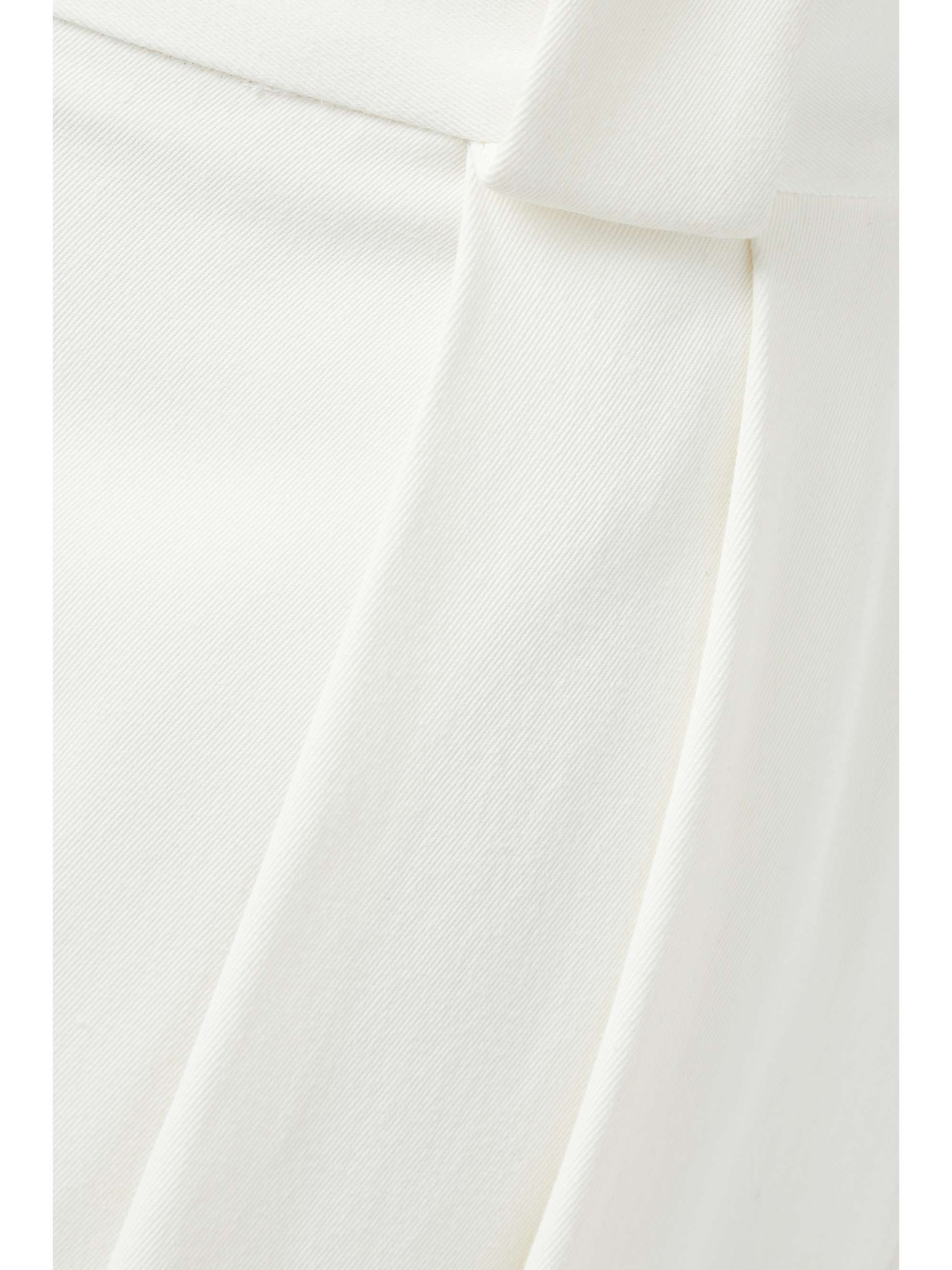 KHAITE Rico pleated twill wide-leg pants
