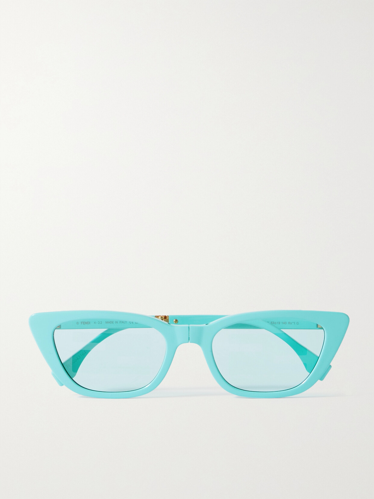 FENDI BAGUETTE CAT-EYE ACETATE SUNGLASSES