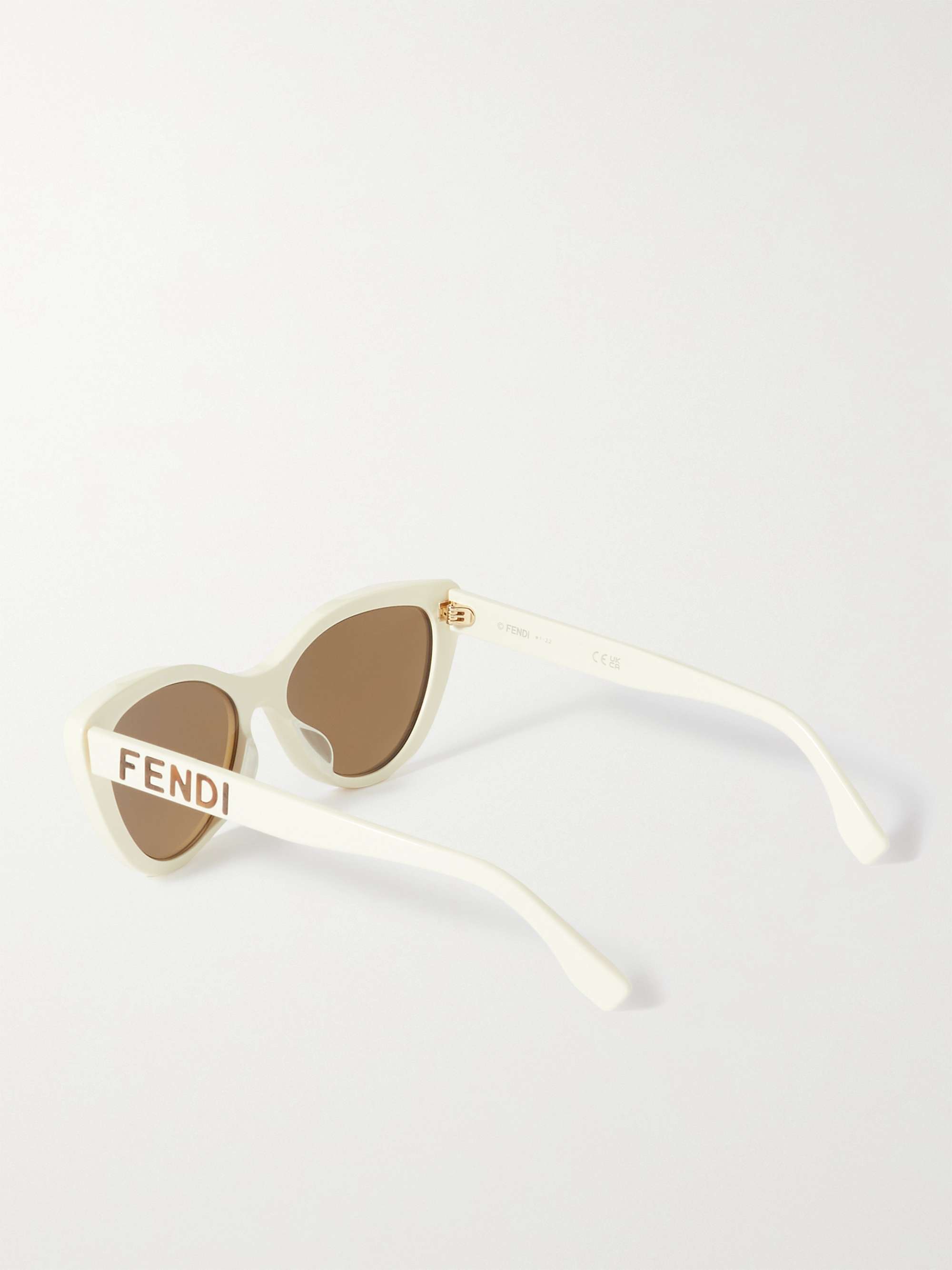 FENDI EYEWEAR Cat-eye acetate sunglasses