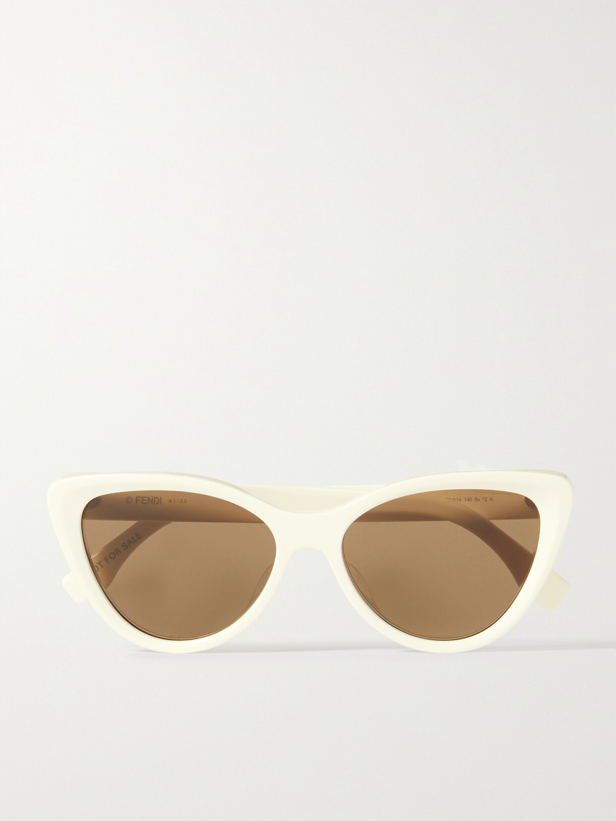 Fendi Cat-eye Acetate Sunglasses In Ivory