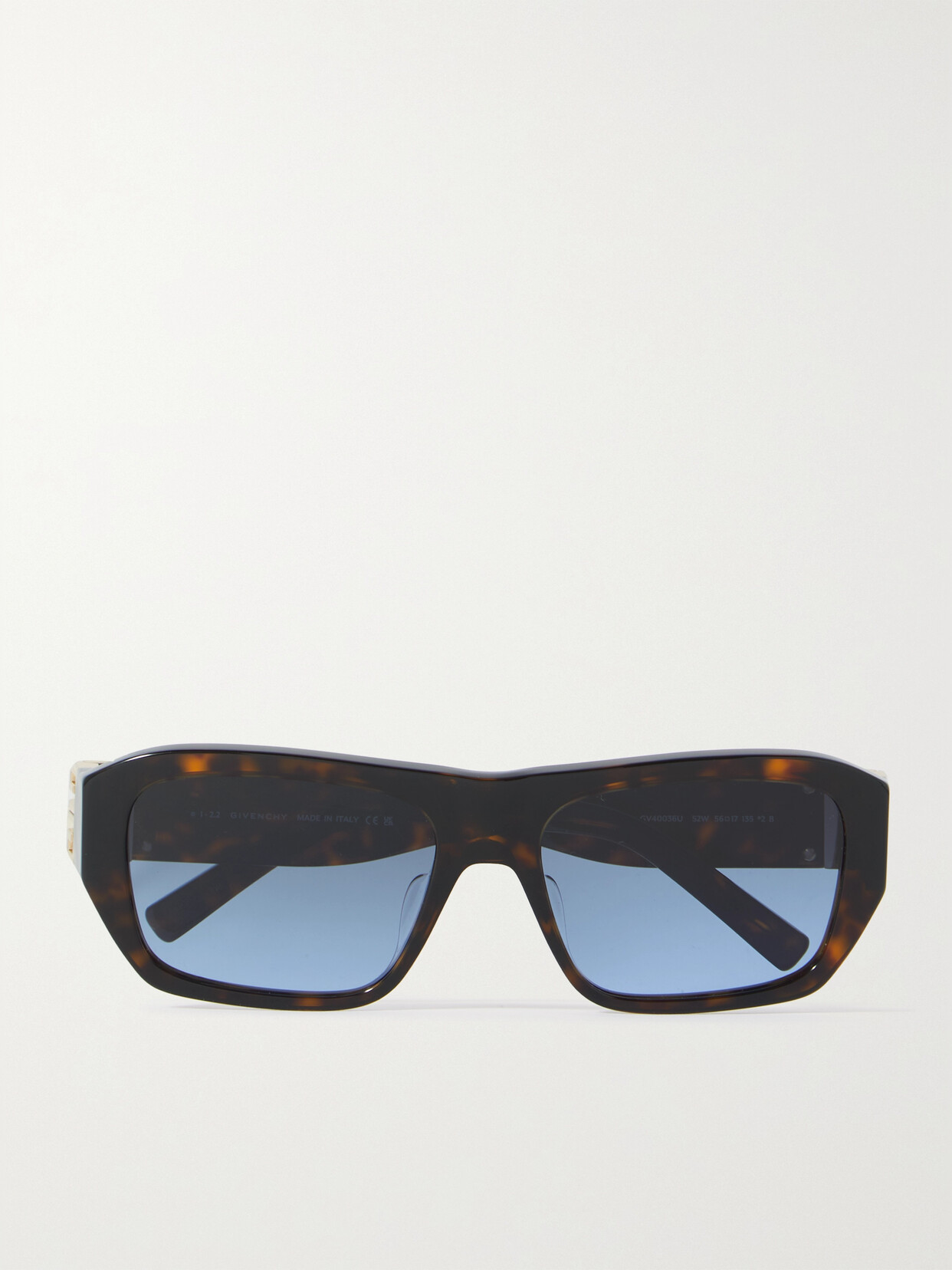 Givenchy - 4g Square-frame Tortoiseshell Acetate Sunglasses - one size