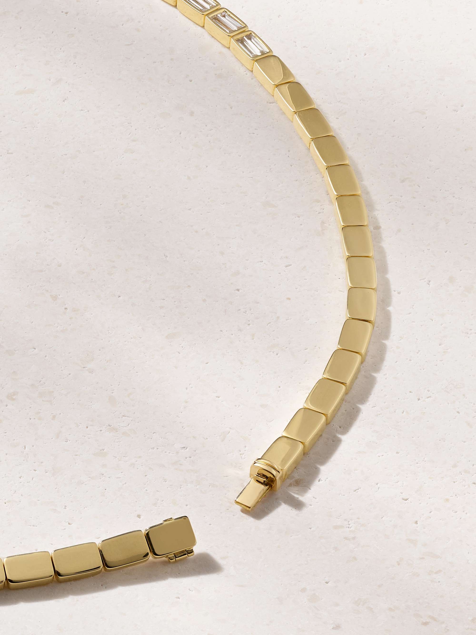 ANITA KO 18-karat gold diamond necklace