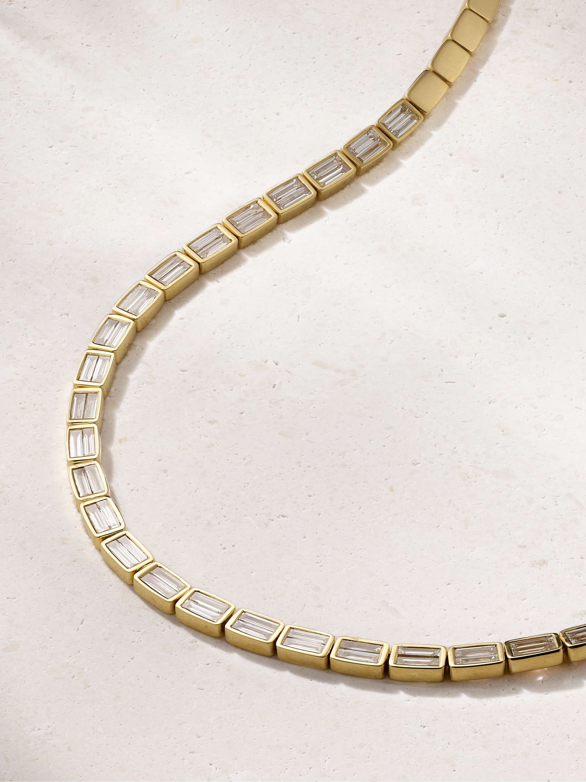 ANITA KO 18-karat gold diamond necklace