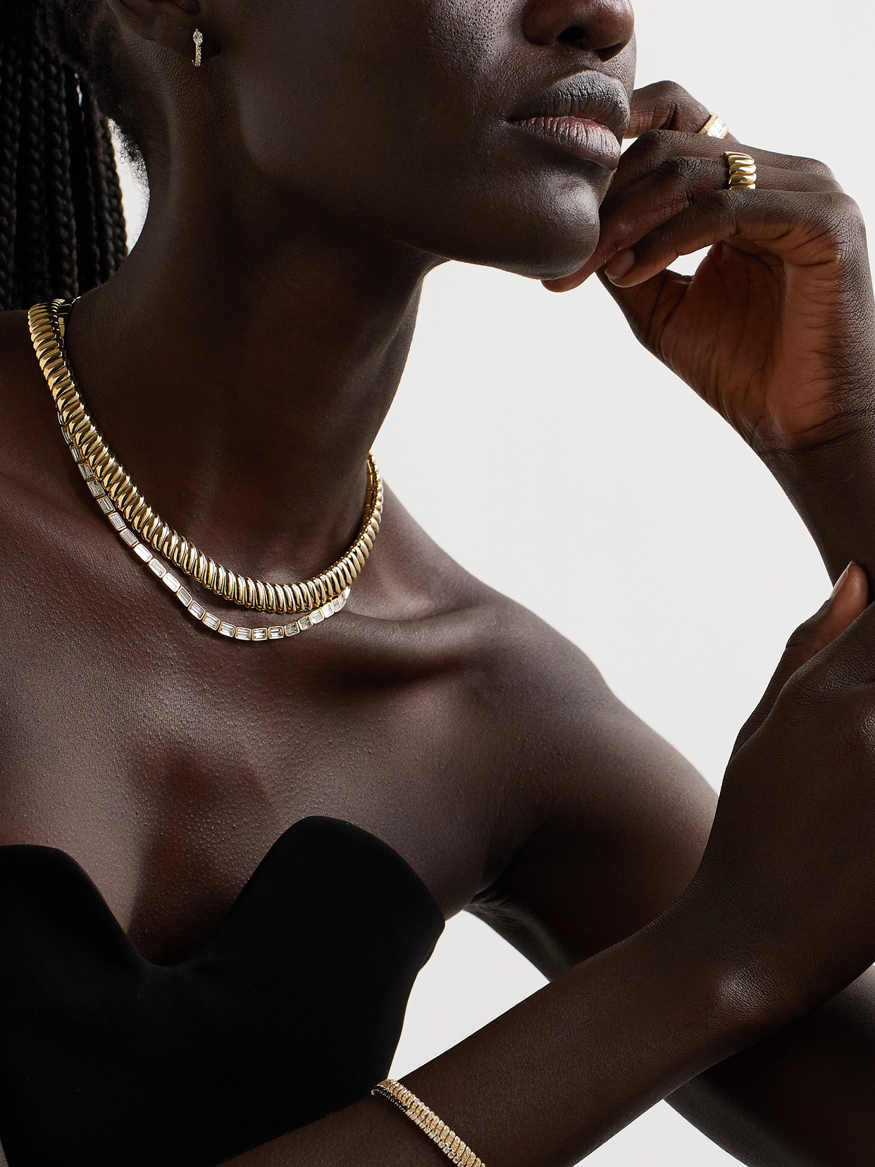 Anita Ko 18-karat Gold Diamond Necklace In Gold
