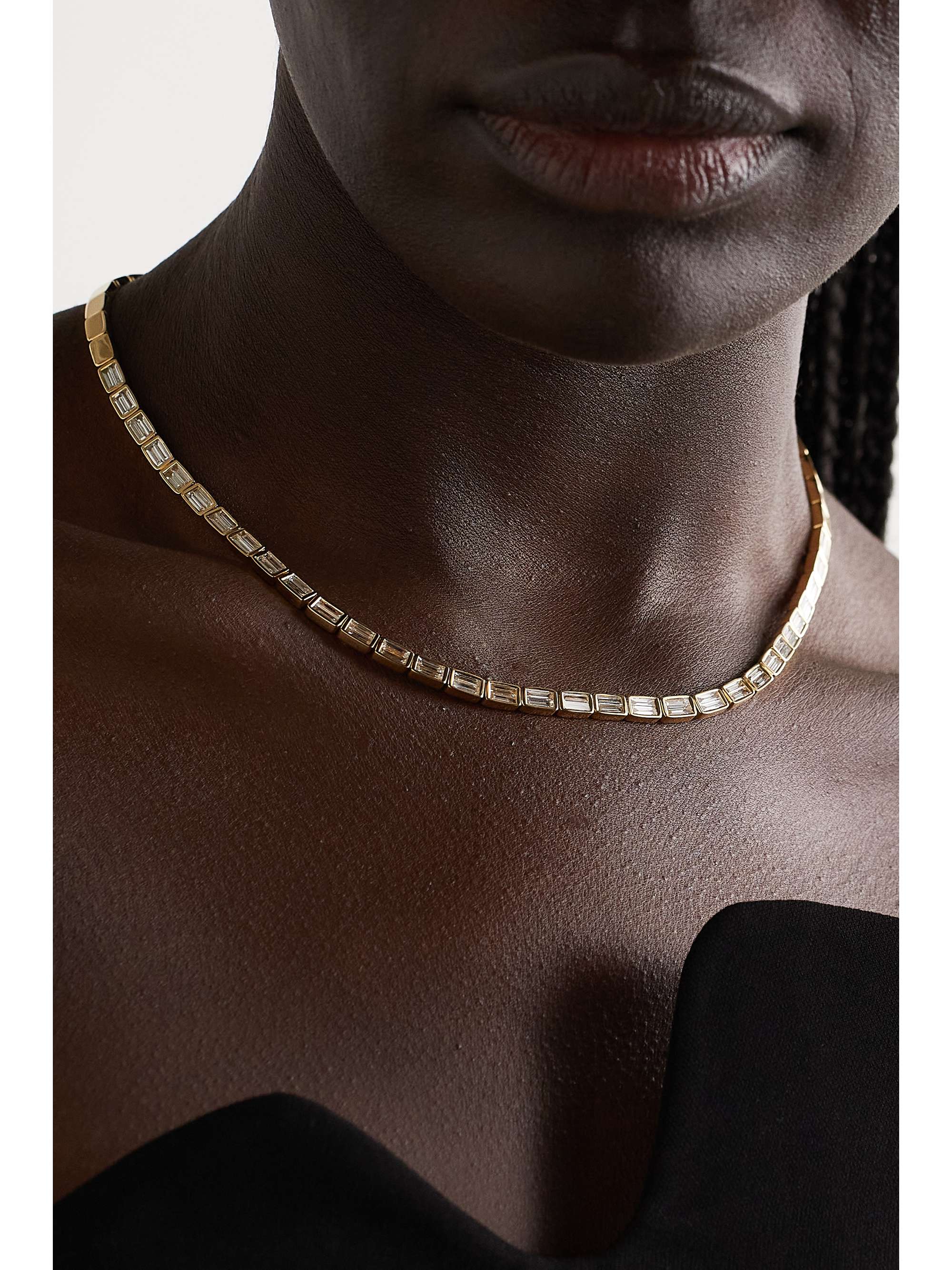 ANITA KO 18-karat gold diamond necklace
