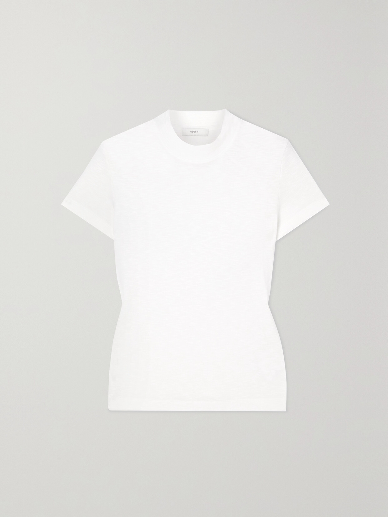 Vince - Cotton And Modal-blend Jersey T-shirt - Off-white