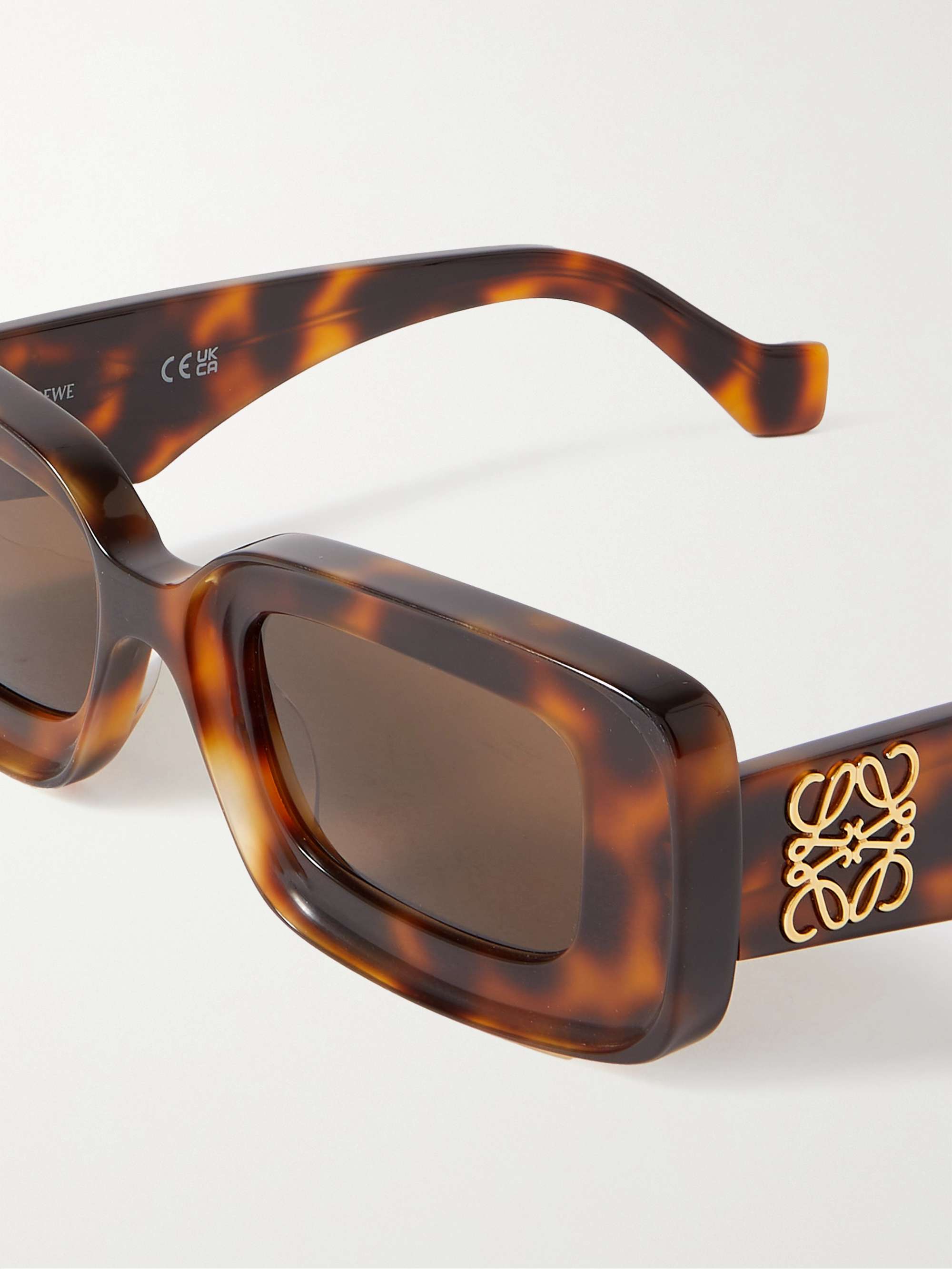 LOEWE EYEWEAR Square-frame acetate sunglasses