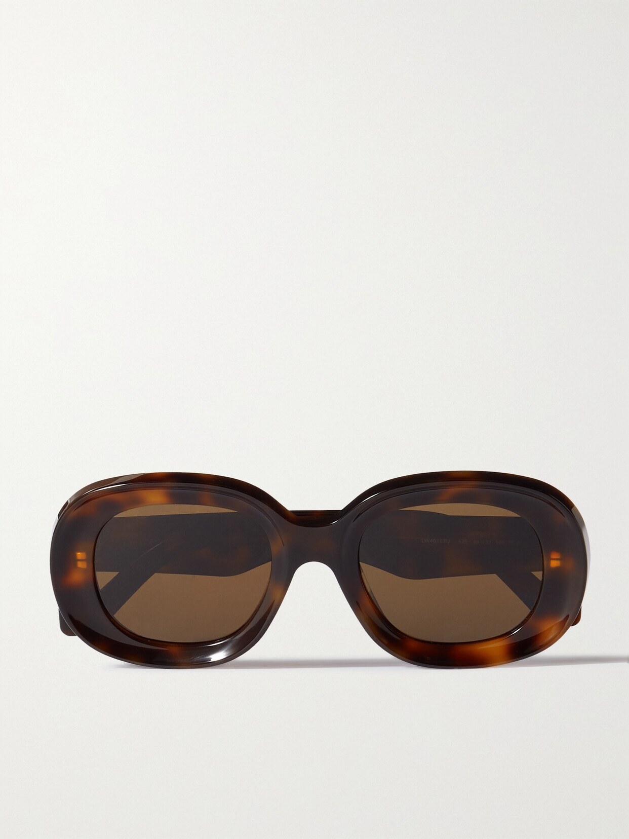 Loewe Round-frame Tortoiseshell Acetate Sunglasses