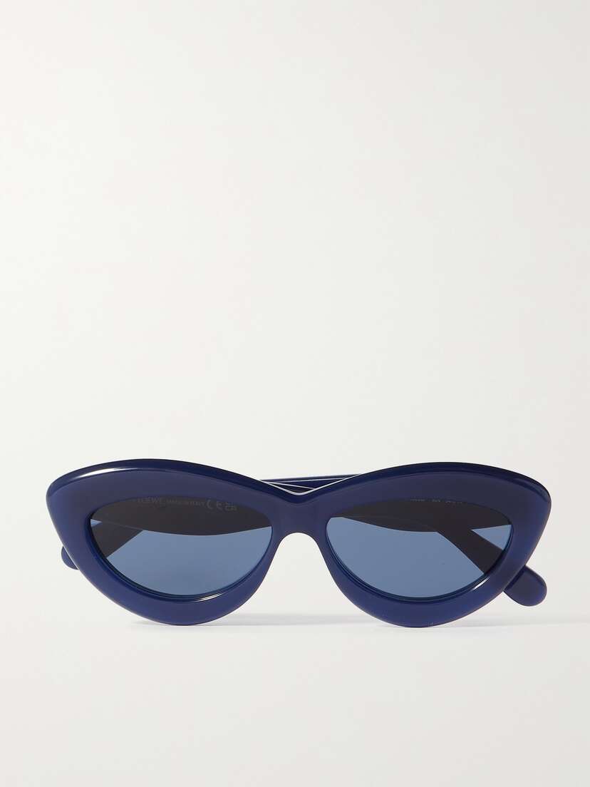 Loewe Inflated Cat-eye Acetate Sunglasses