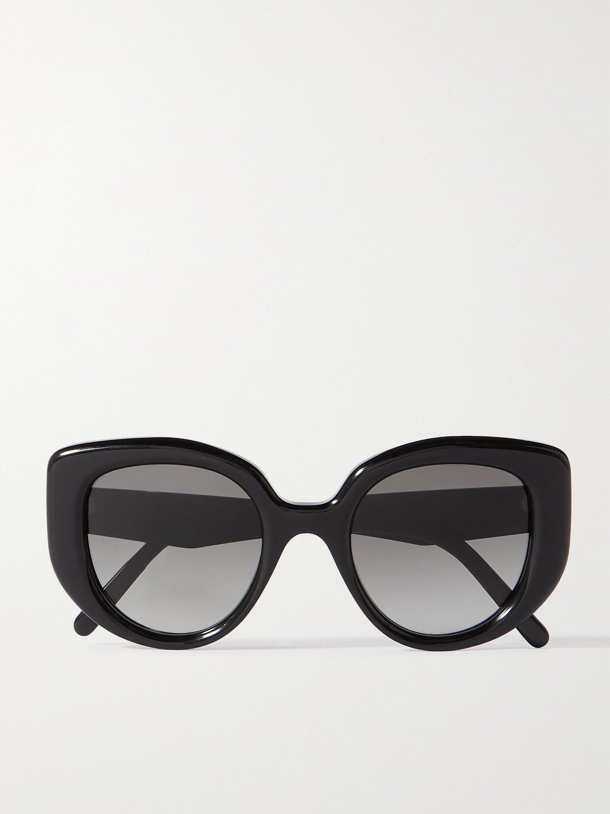 Loewe - Oversized Round-frame Acetate Sunglasses - Black